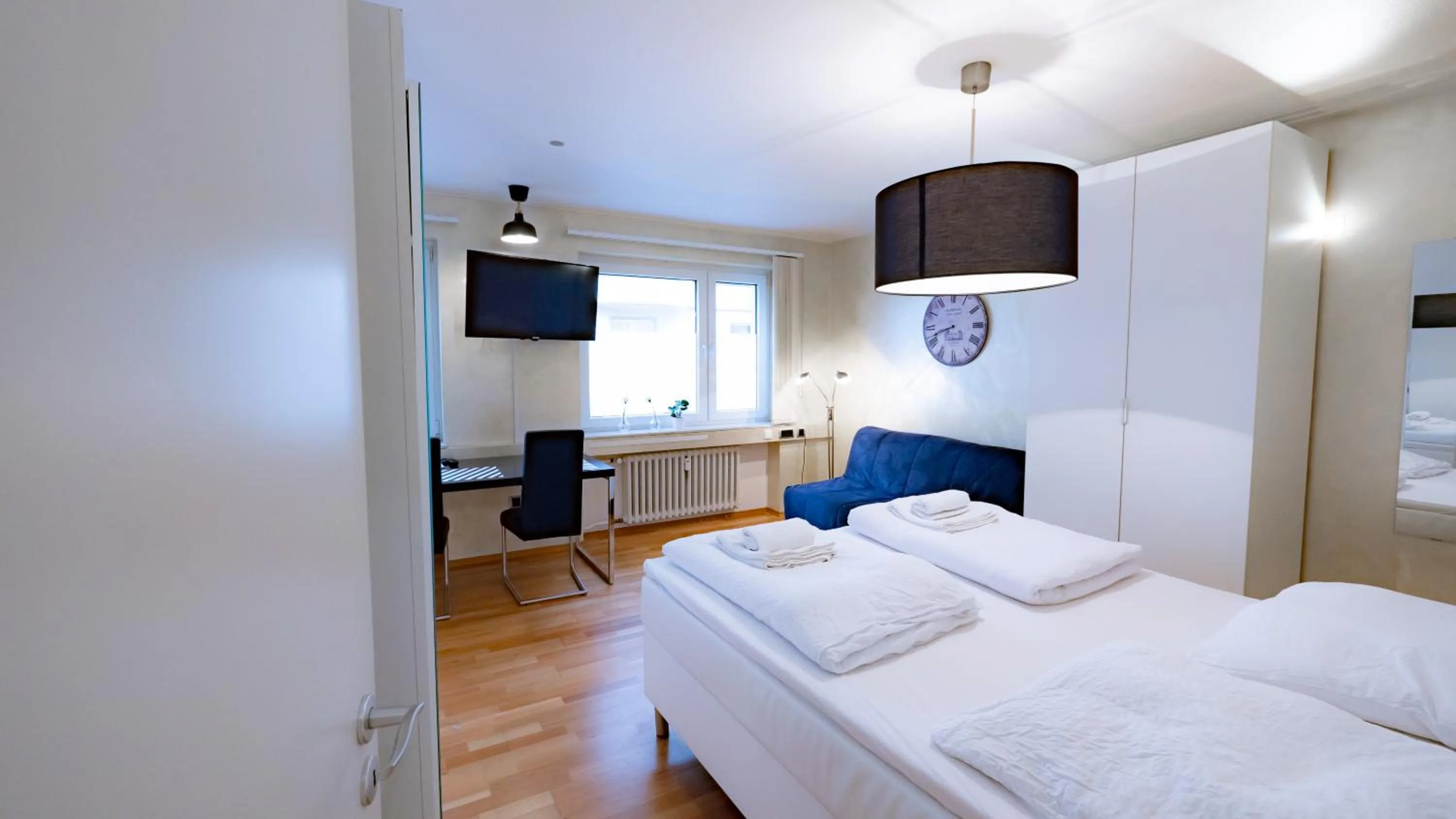 Bedroom in Relax Aachener Boardinghouse Appartements Premium 1