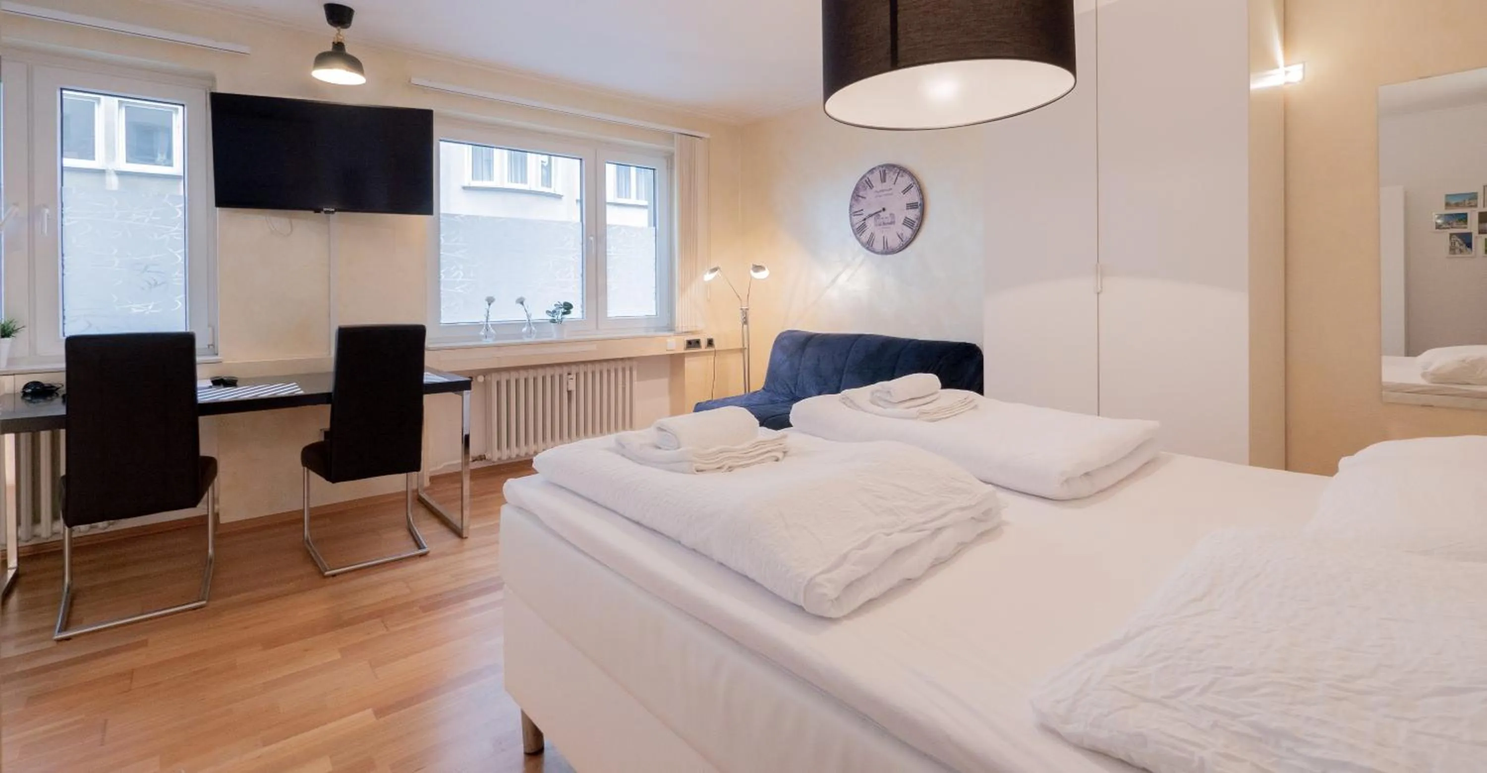 Bedroom in Relax Aachener Boardinghouse Appartements Premium 1