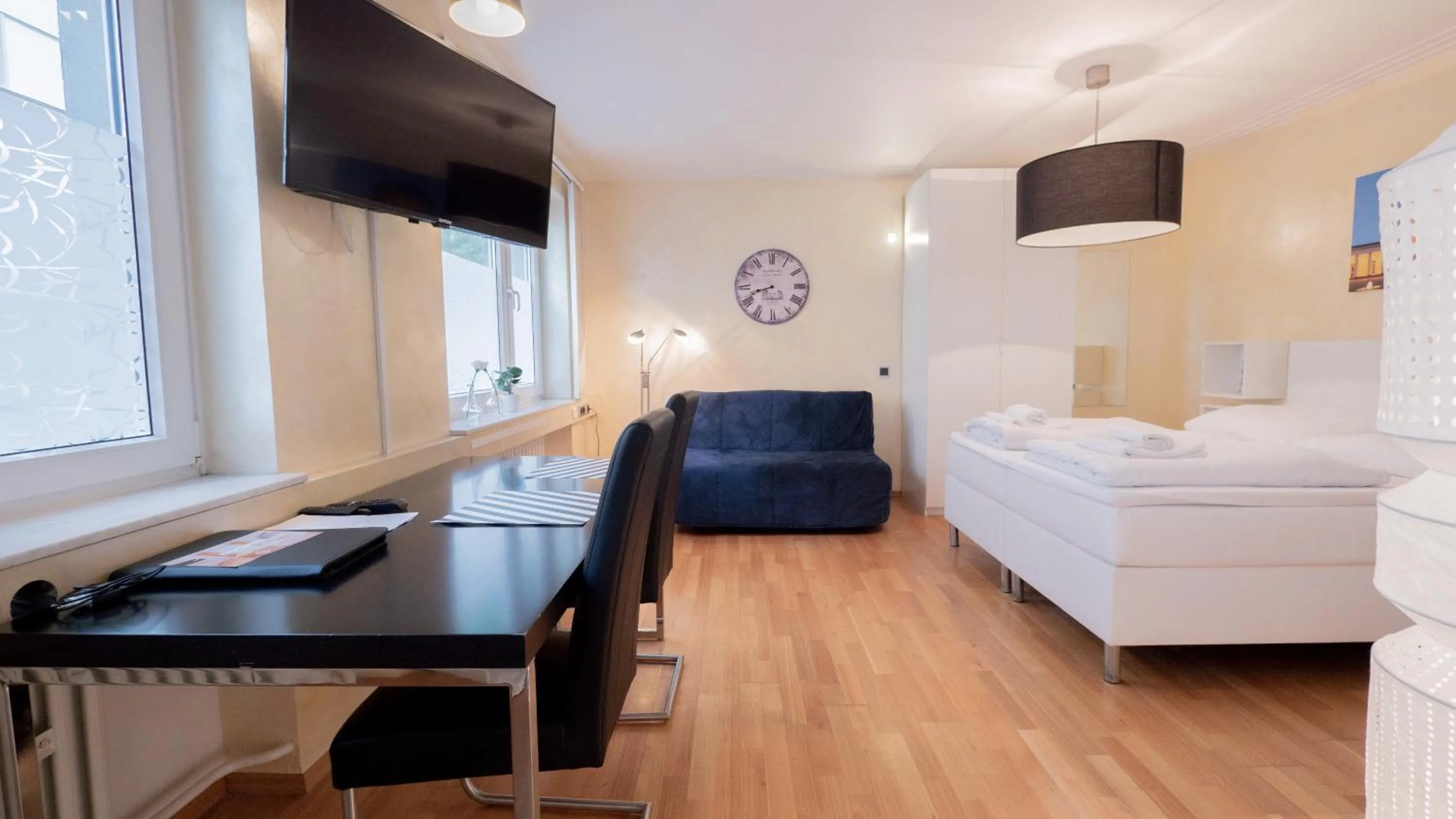 Bedroom in Relax Aachener Boardinghouse Appartements Premium 1