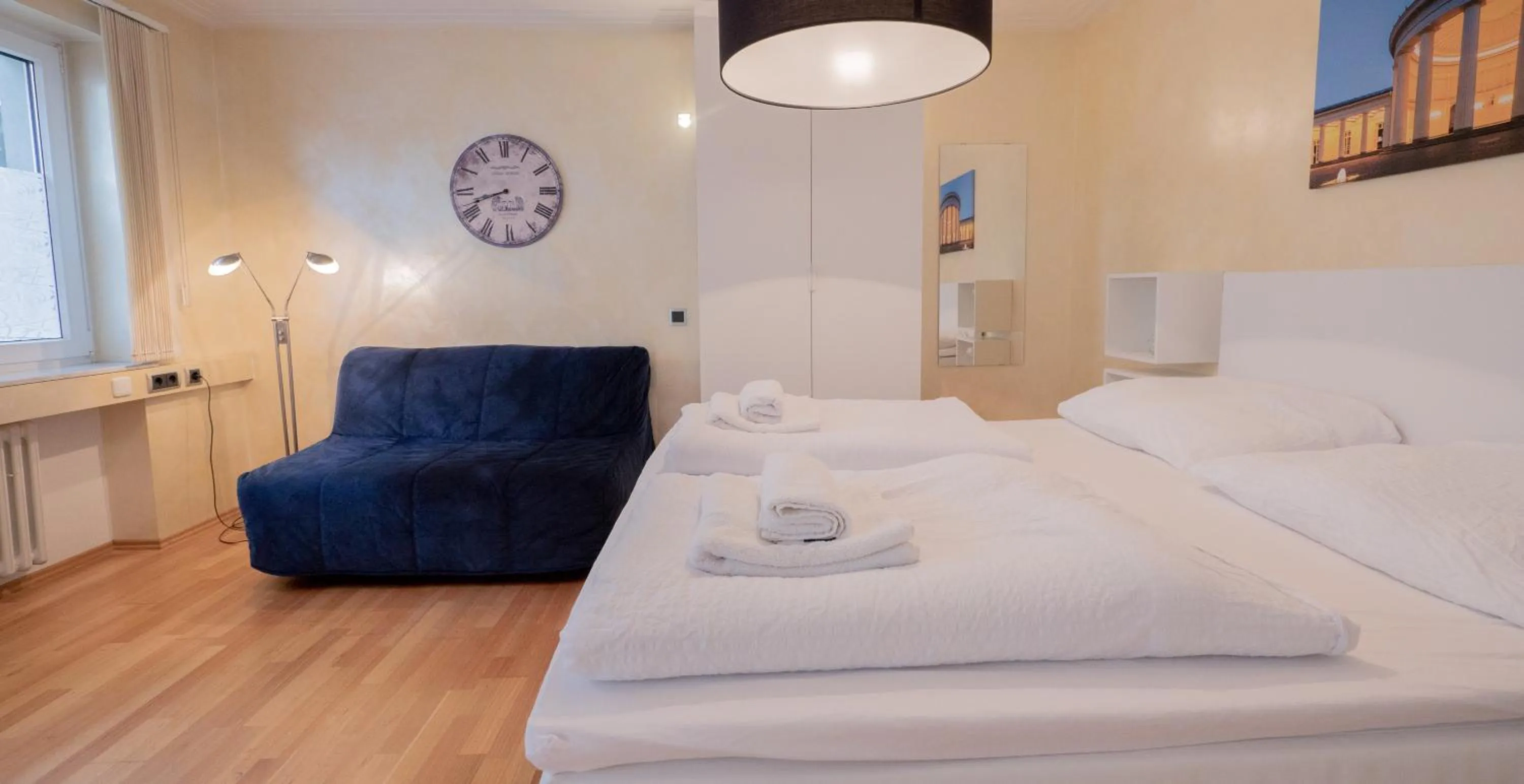 Bedroom in Relax Aachener Boardinghouse Appartements Premium 1