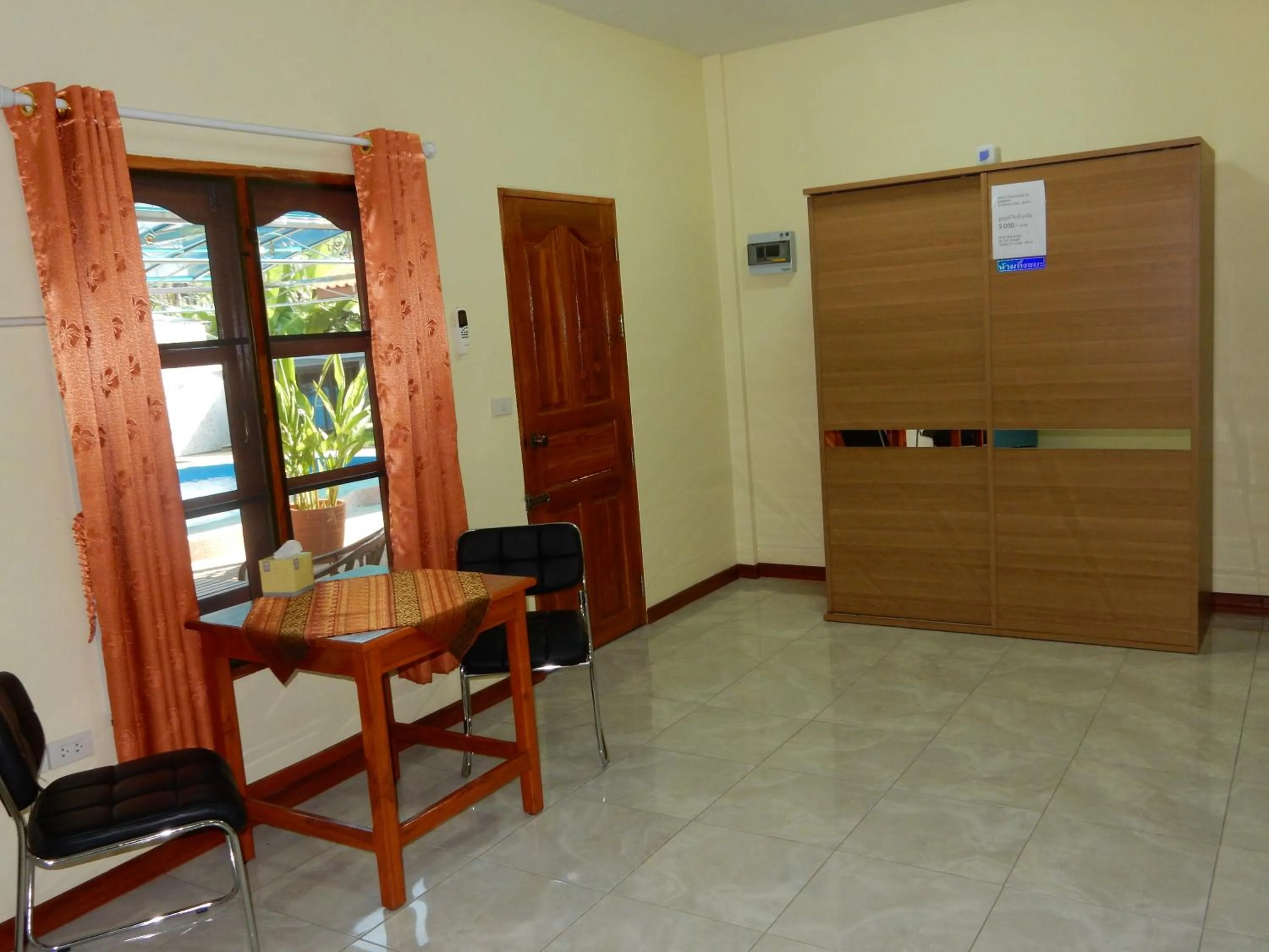 Seating area in Malee Resort