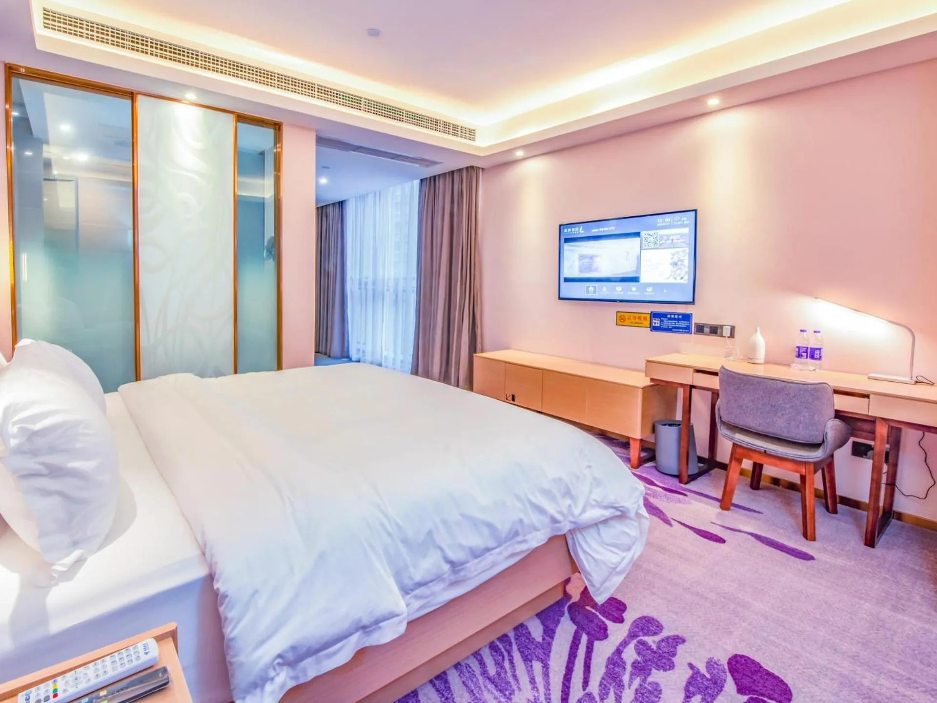 Bed in Lavande Hotel Chongqing Jiangbei Intemational Airport Teminal T3 Shop