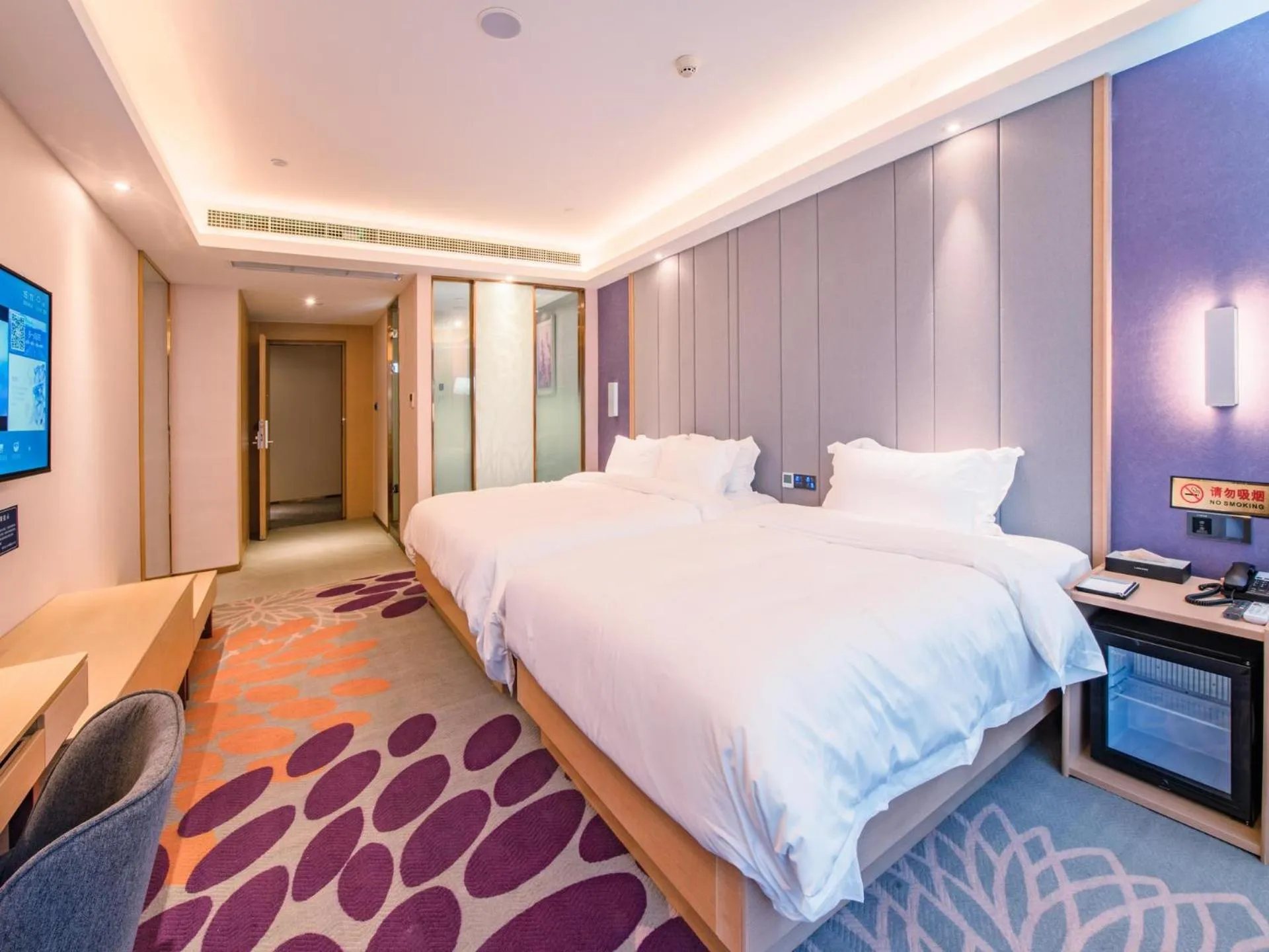 Bed in Lavande Hotel Chongqing Jiangbei Intemational Airport Teminal T3 Shop