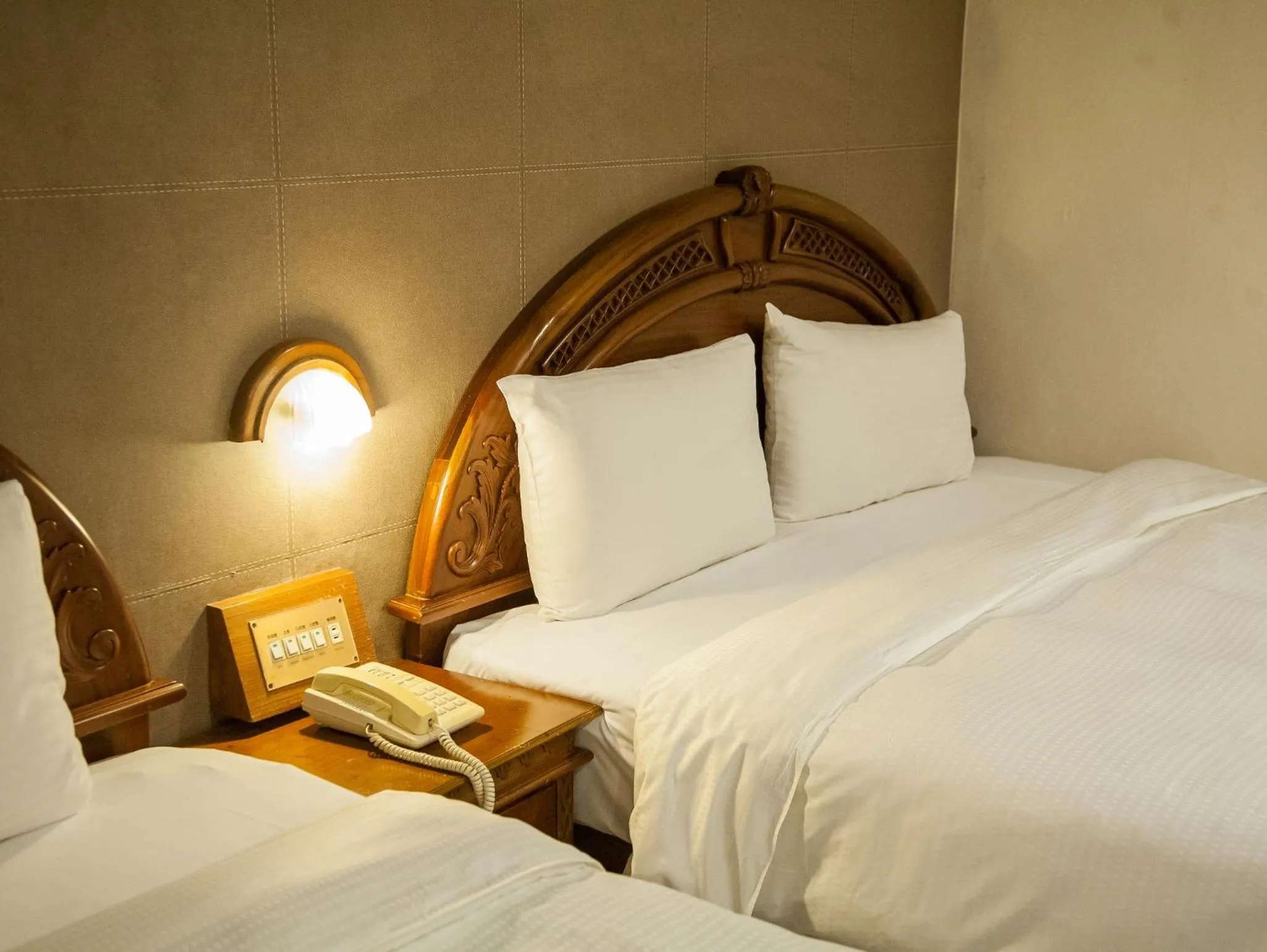 Bed in Mei Jia Mei Hotel