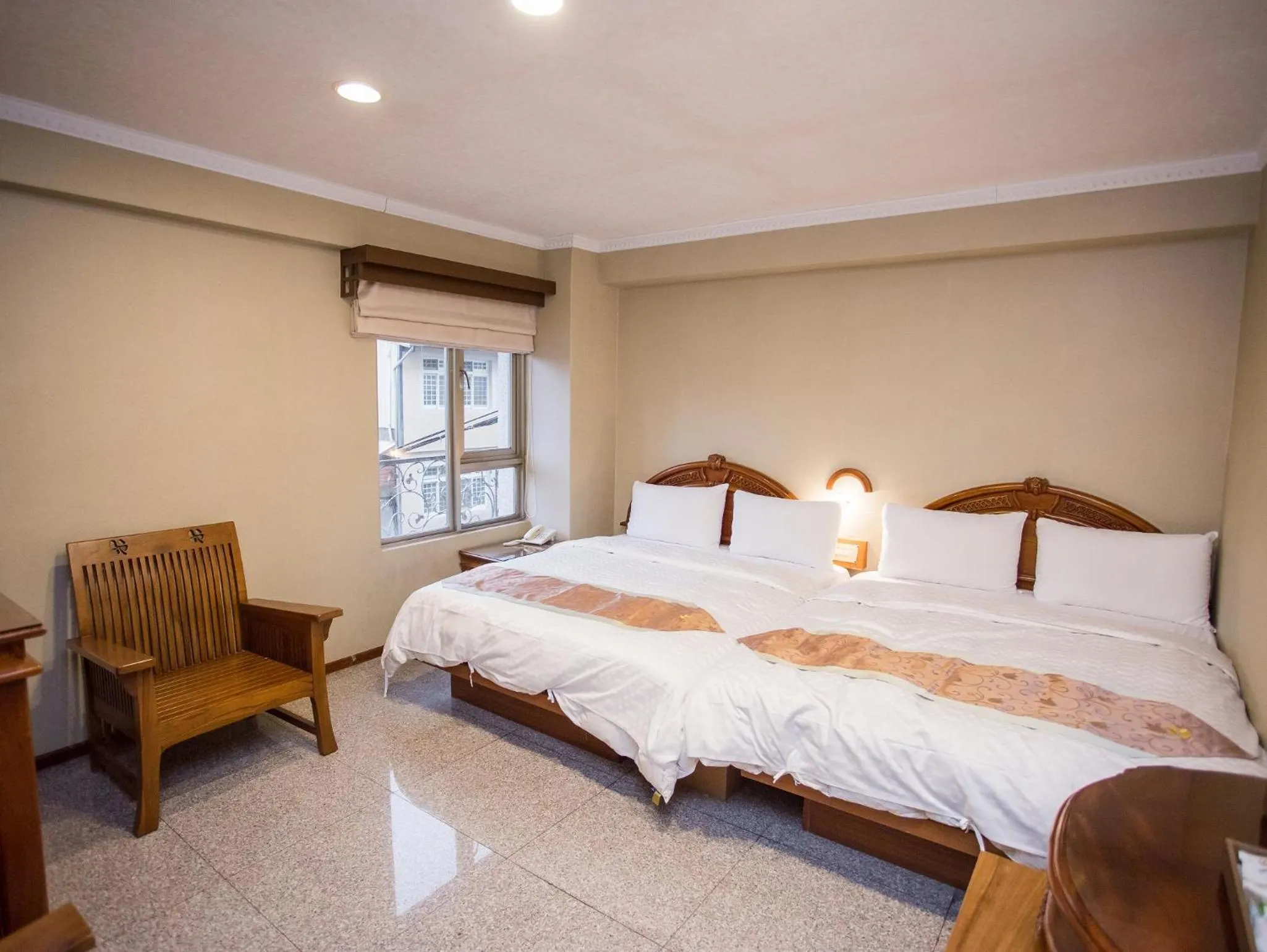 Bed in Mei Jia Mei Hotel