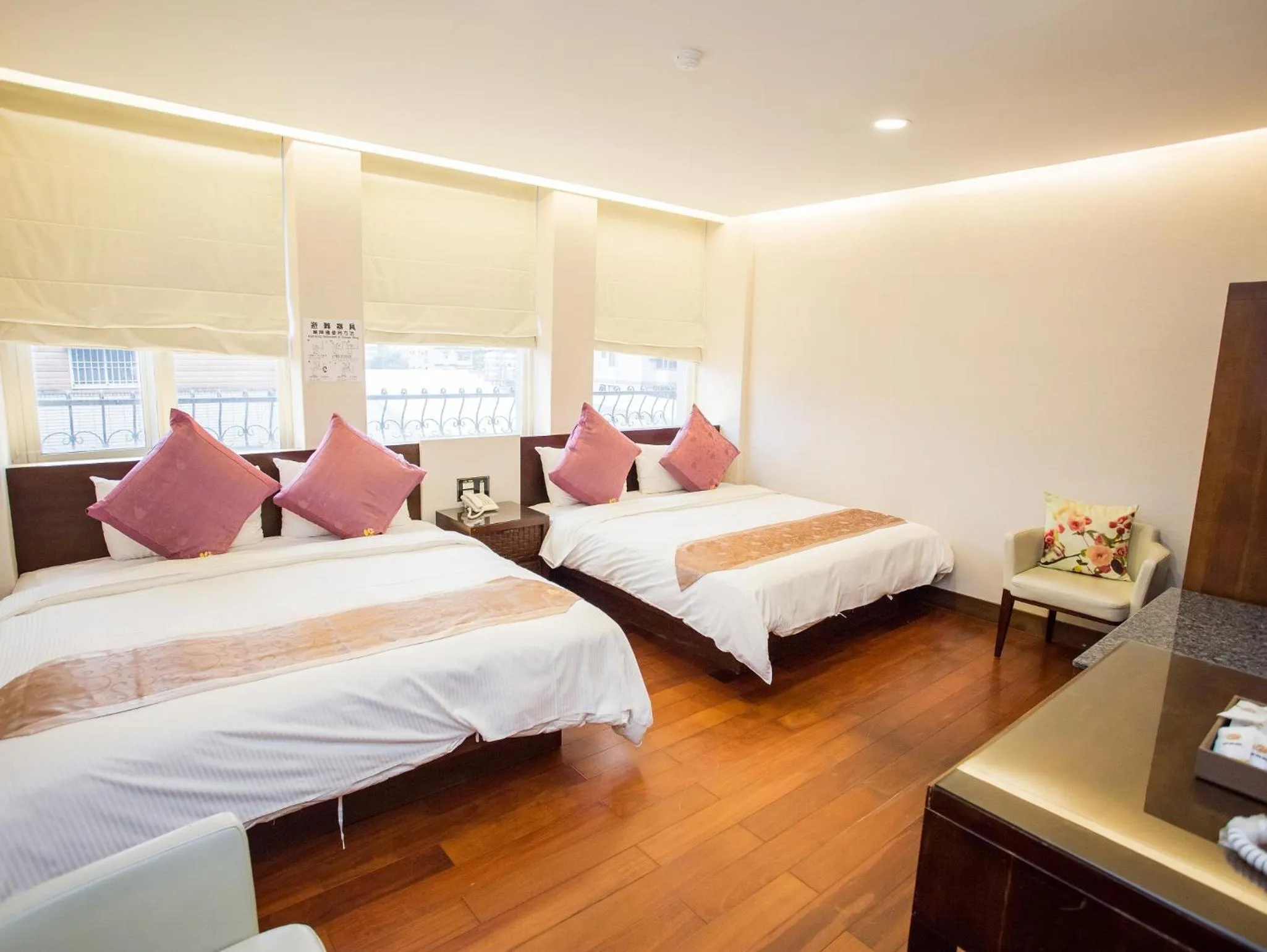 Bed in Mei Jia Mei Hotel