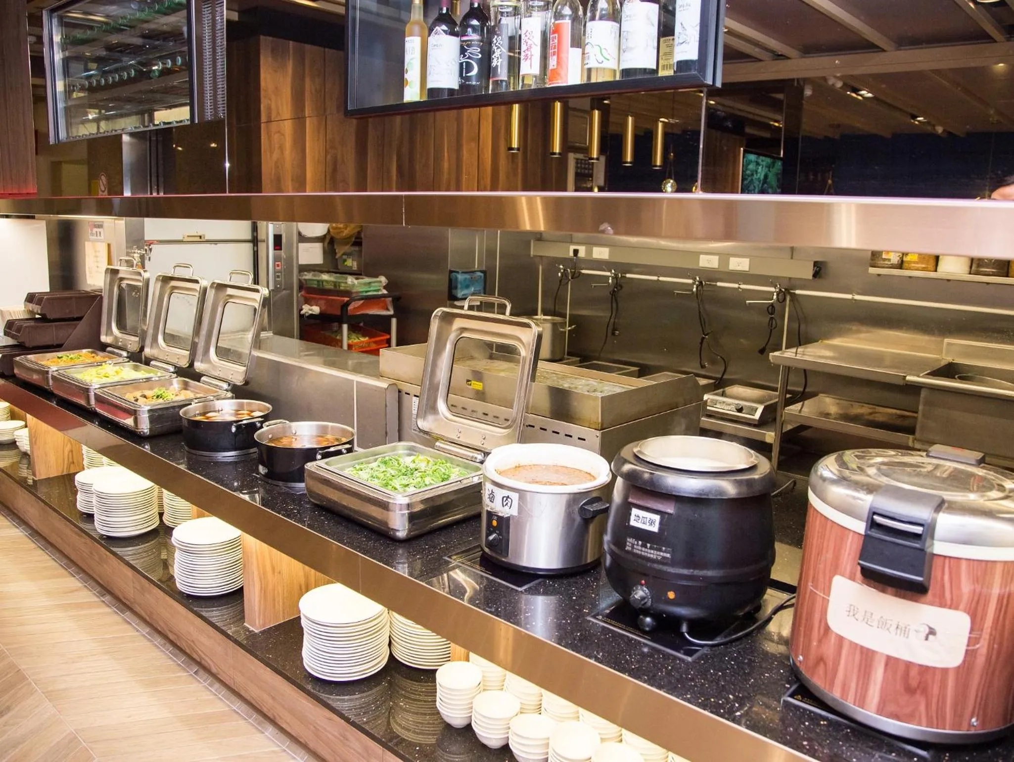 Breakfast in Mei Jia Mei Hotel