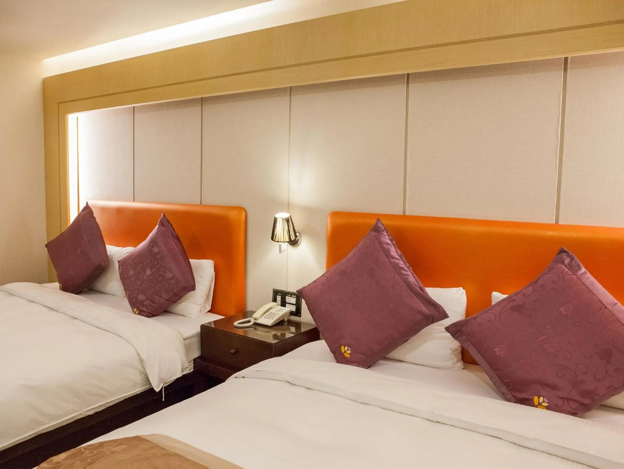 Bed in Mei Jia Mei Hotel