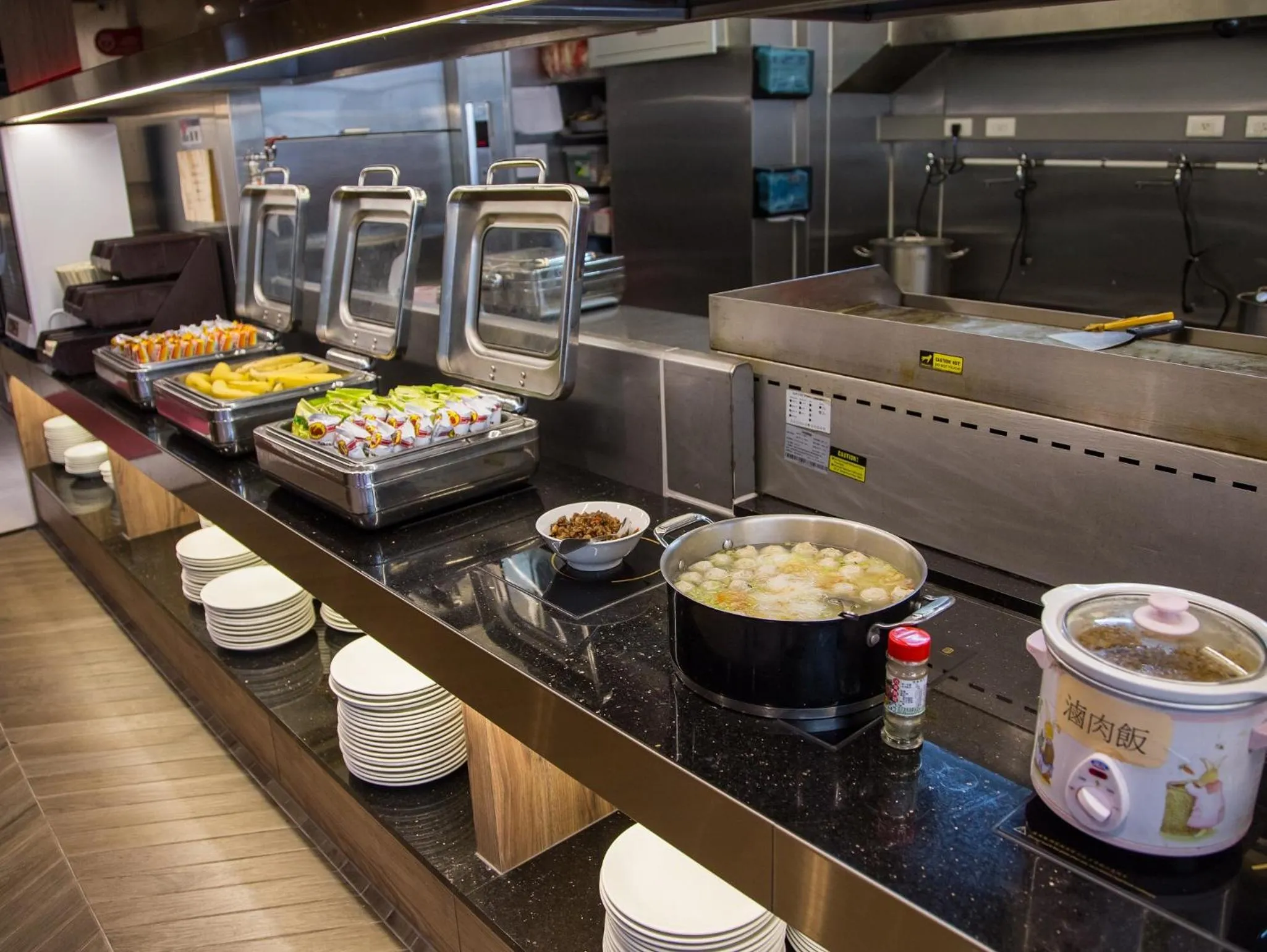 Breakfast in Mei Jia Mei Hotel