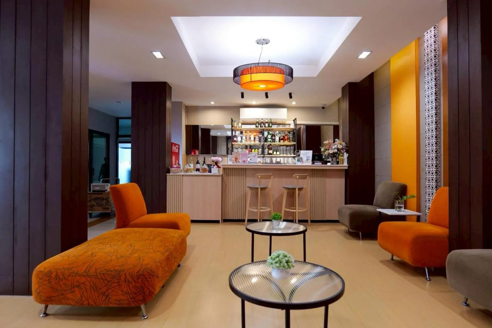 Lounge or bar in De Hug Hotel & Residence