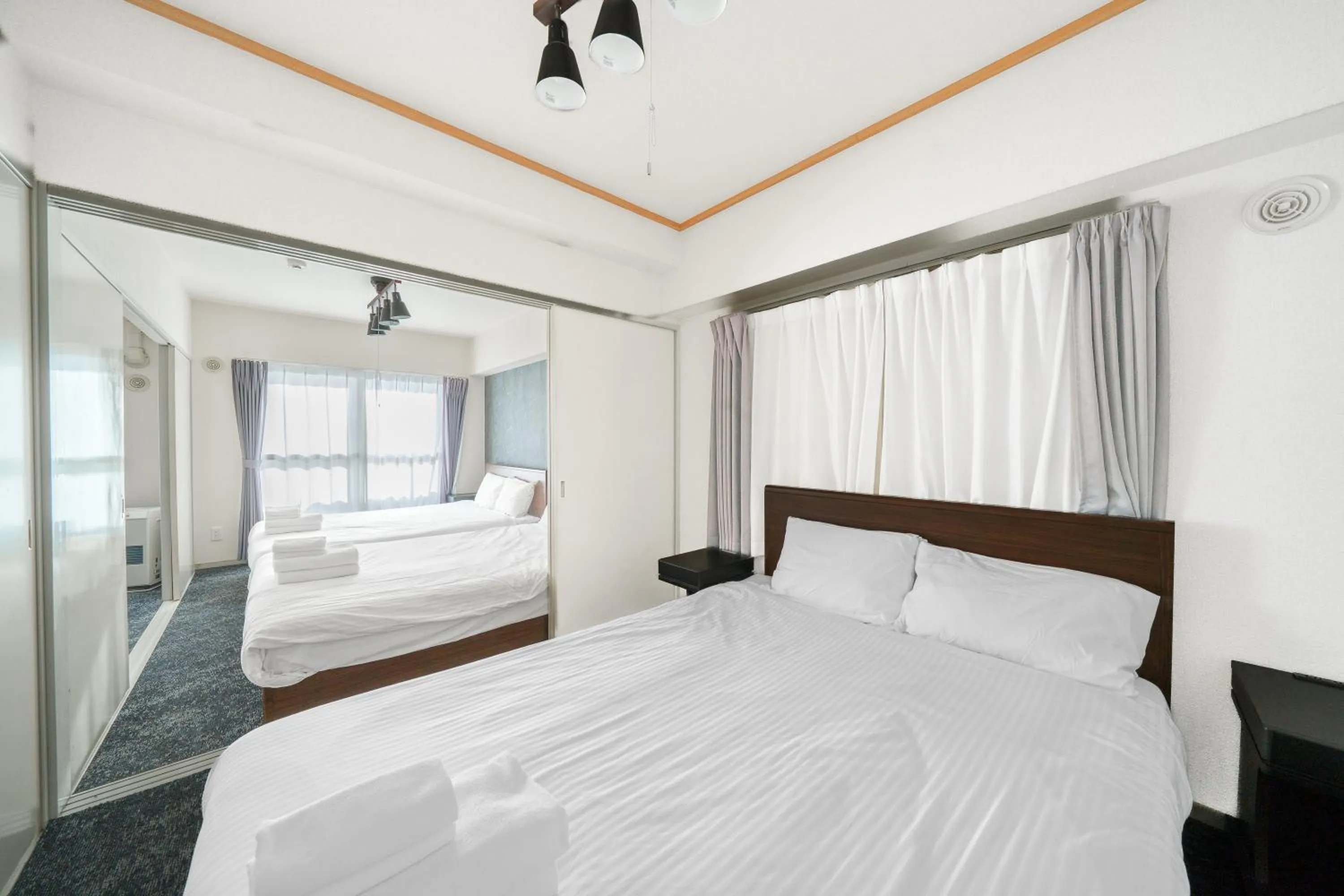 Bedroom, Bed in 88 Matsui Building Sapporo