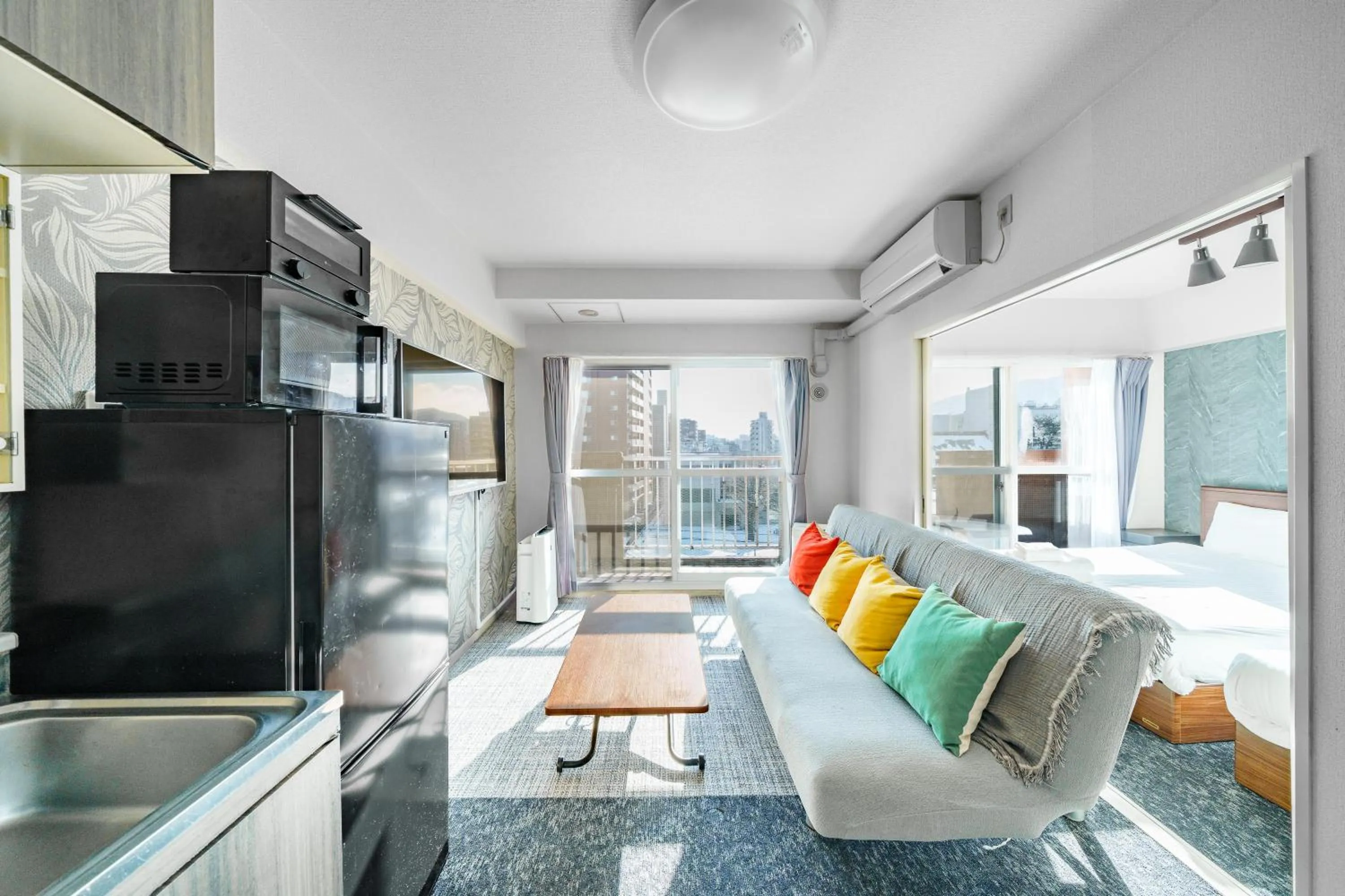 Living room in 88 Matsui Building Sapporo