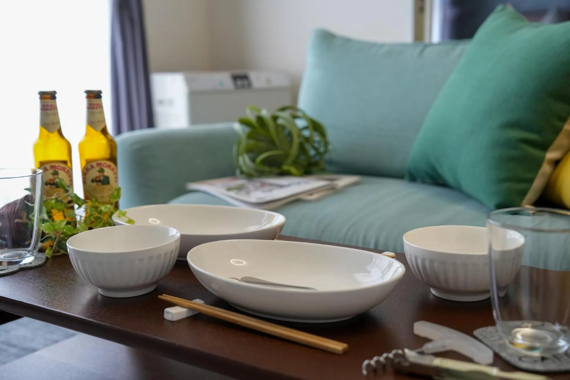 Living room in 88 Matsui Building Sapporo