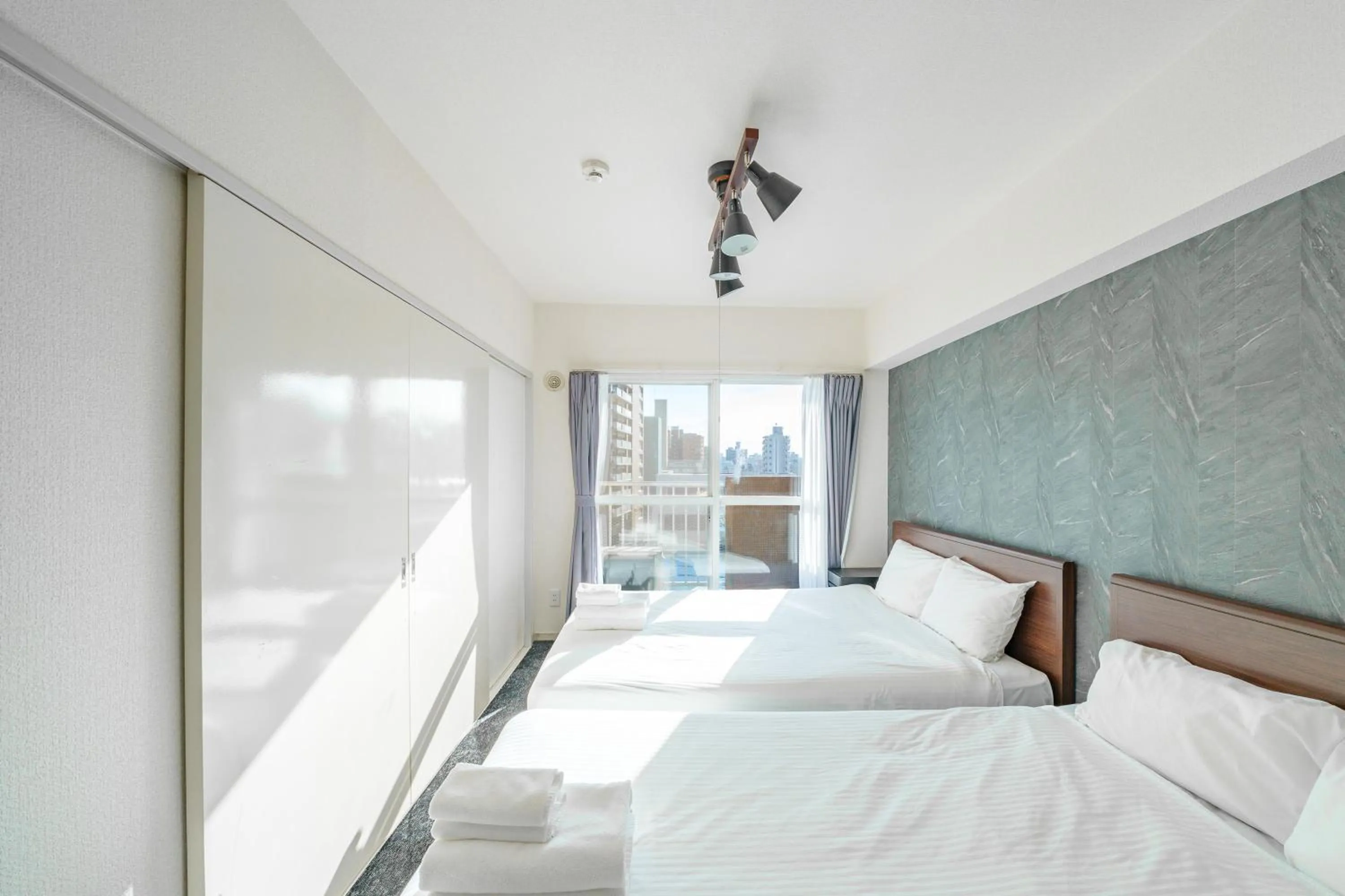 Bedroom, Bed in 88 Matsui Building Sapporo