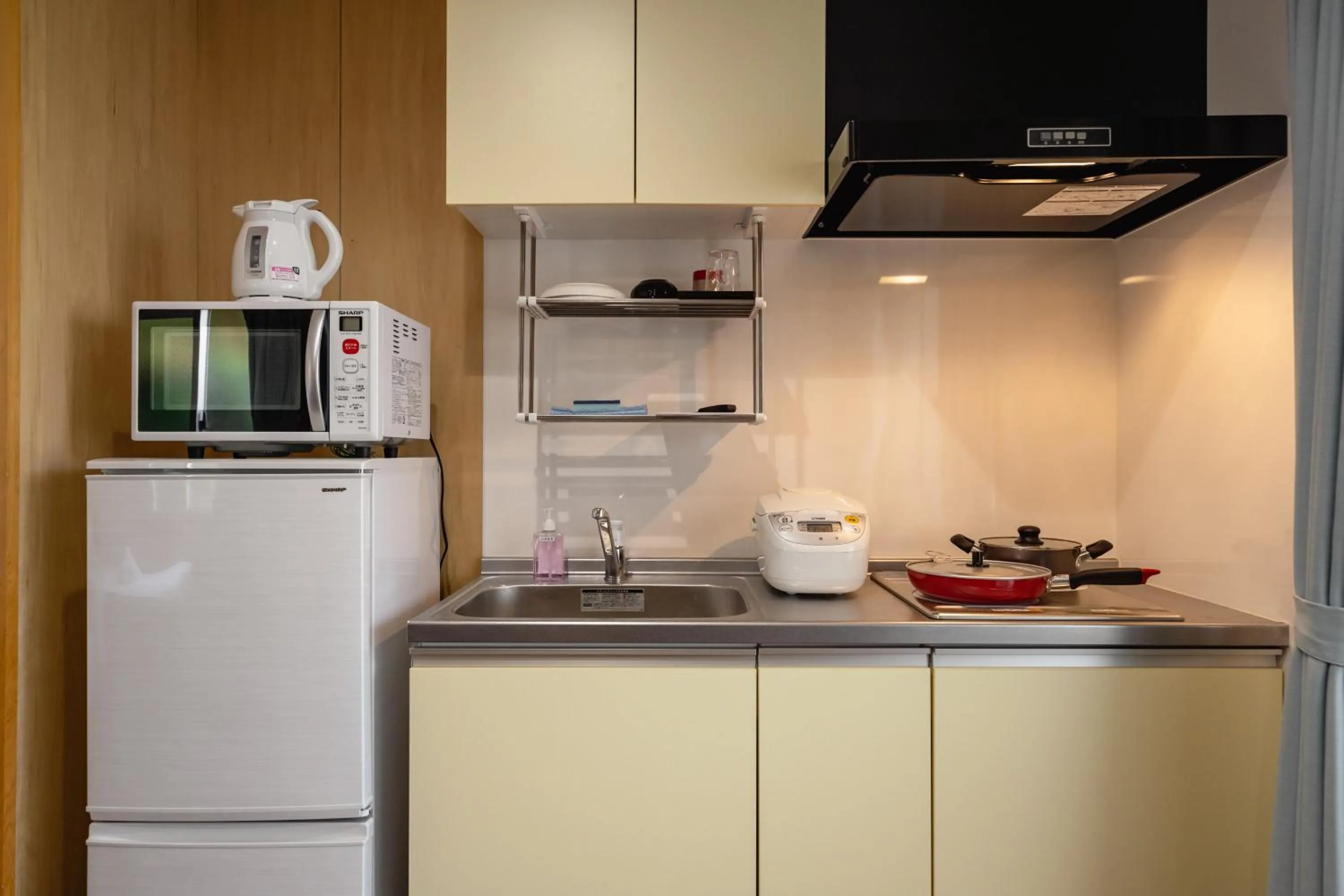 Kitchen or kitchenette in Guest house Kawamitsu