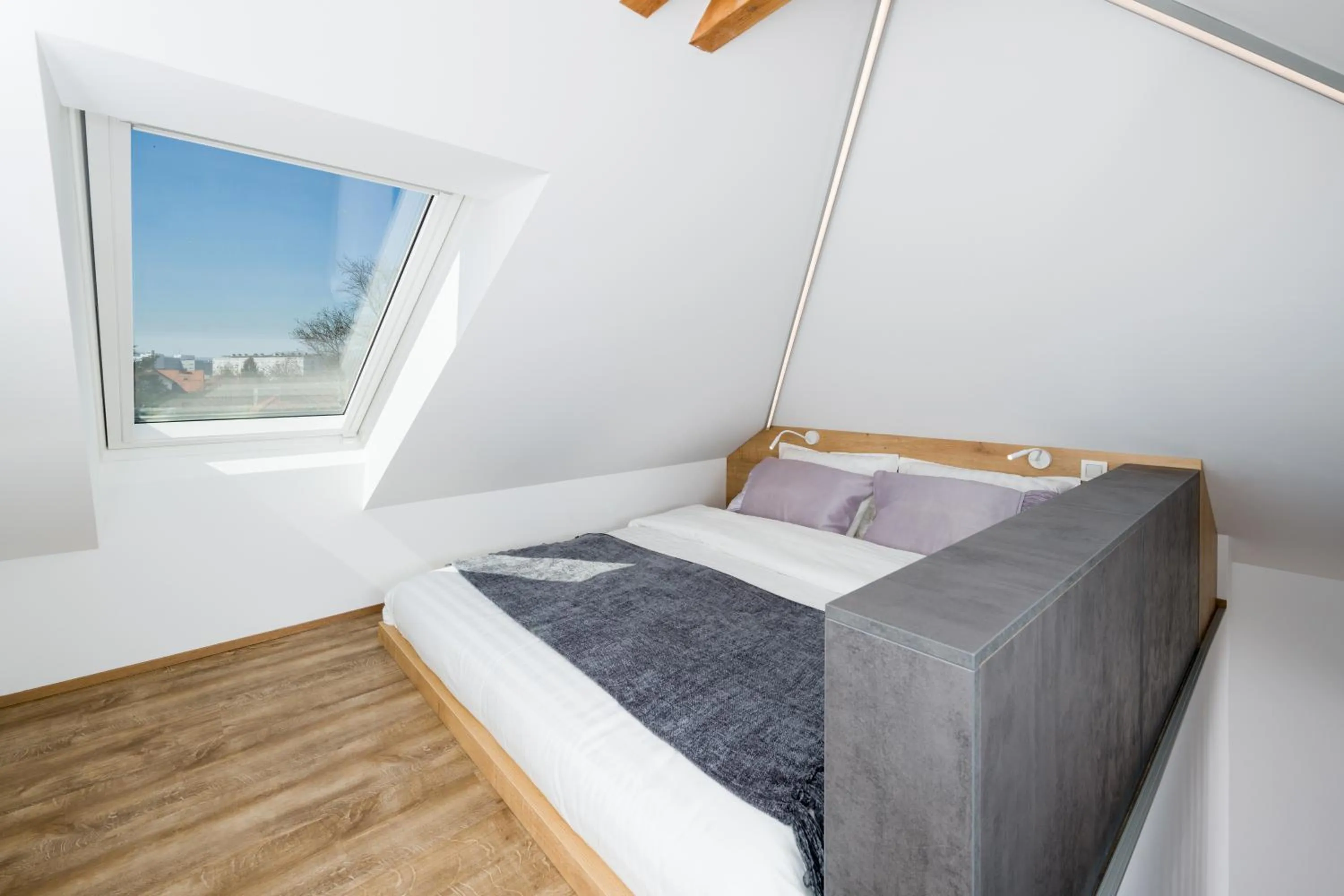 Bedroom, Bed in Vila Emona - Central Apartments - Free Parking