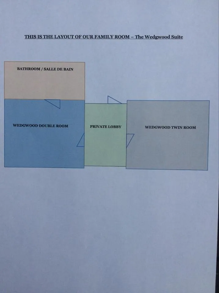 Floor plan in Le Potier Jovial