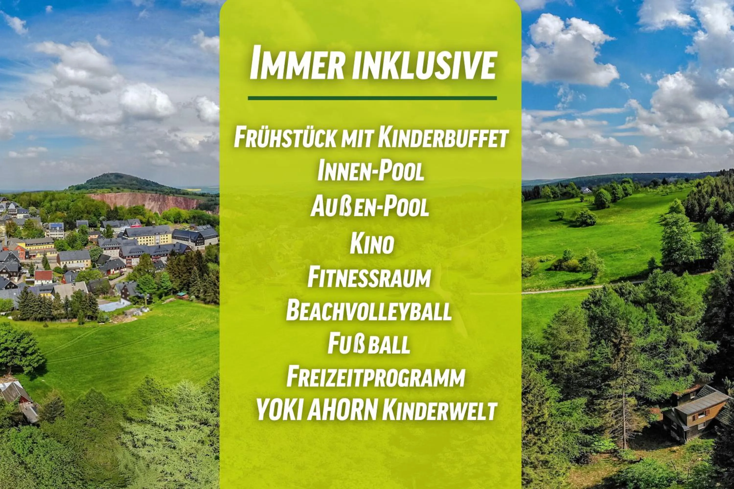 Natural landscape in AHORN Waldhotel Altenberg