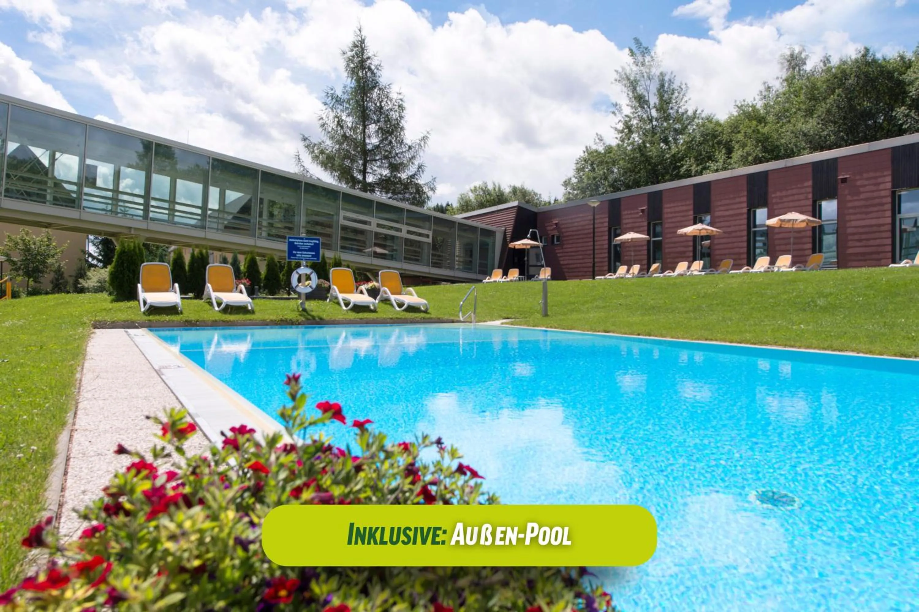 Property building in AHORN Waldhotel Altenberg