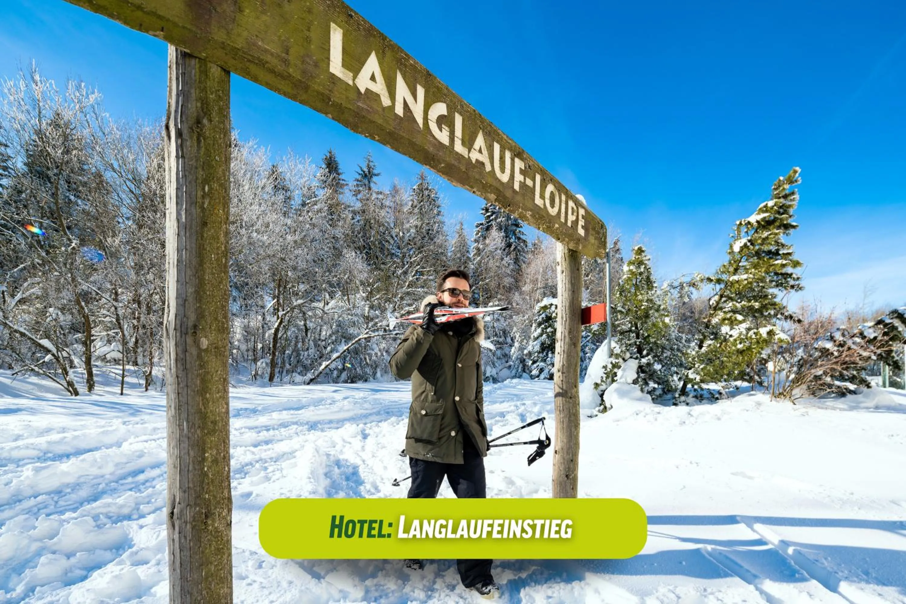 Winter in AHORN Waldhotel Altenberg