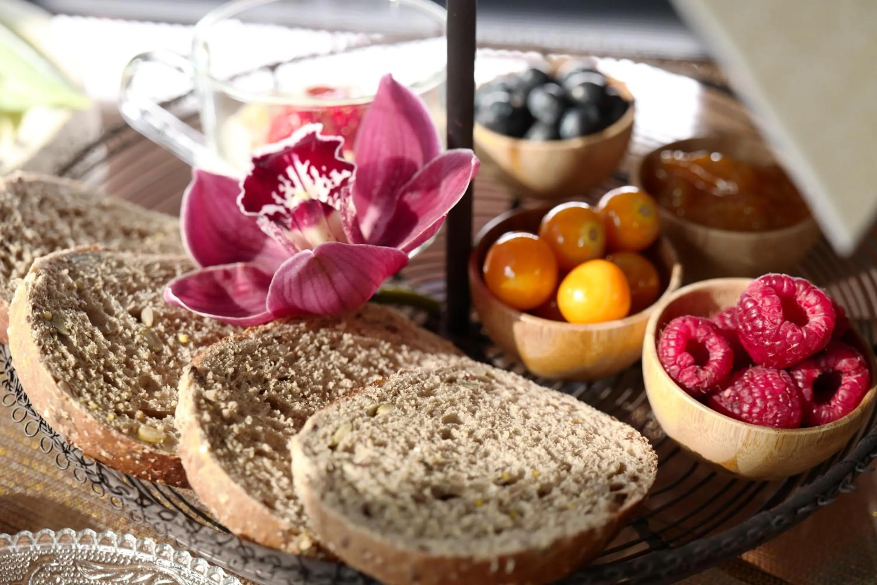 Food and drinks in Maison Silvia