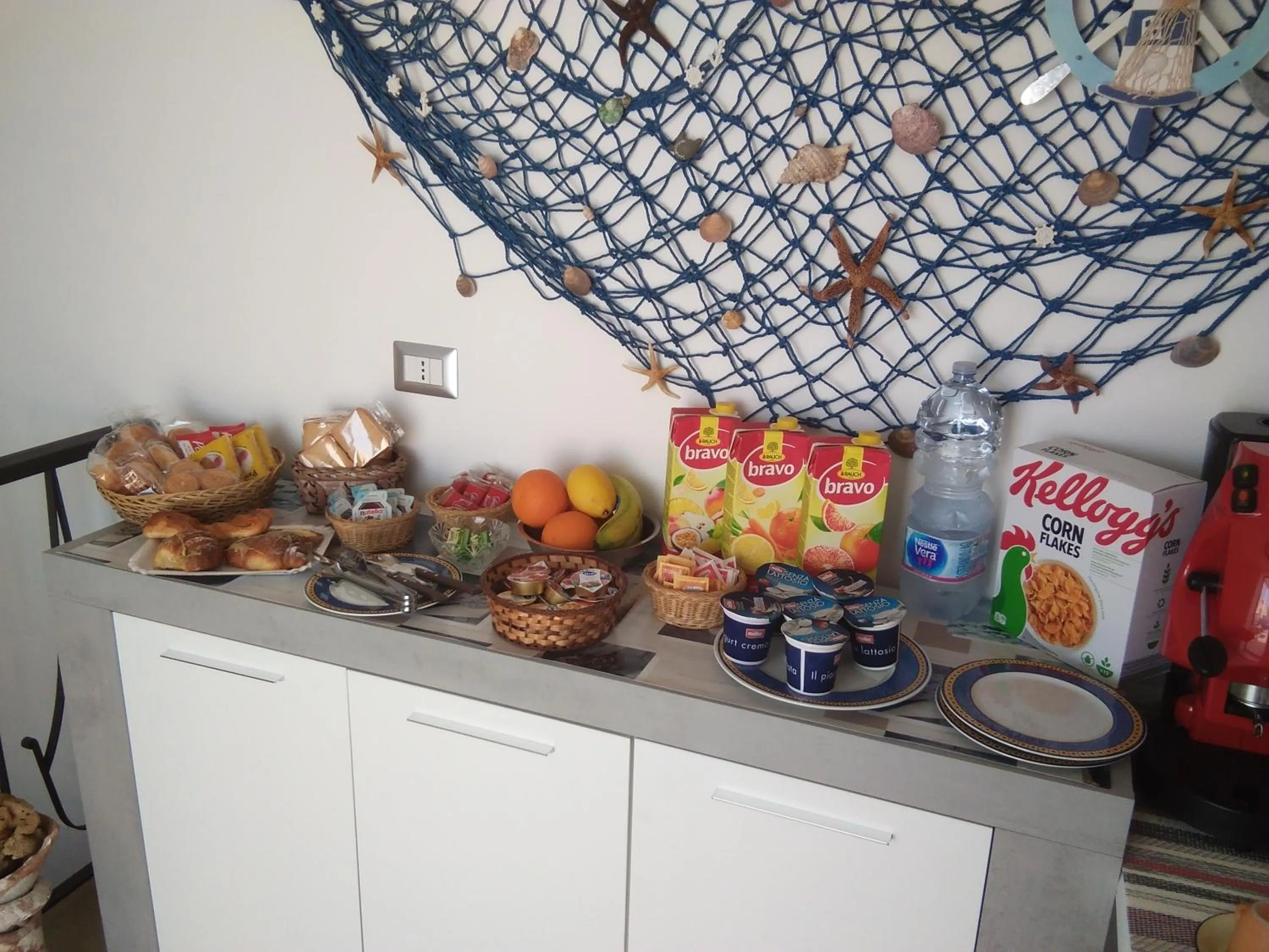 Food and drinks in B&B La Casa di Pino