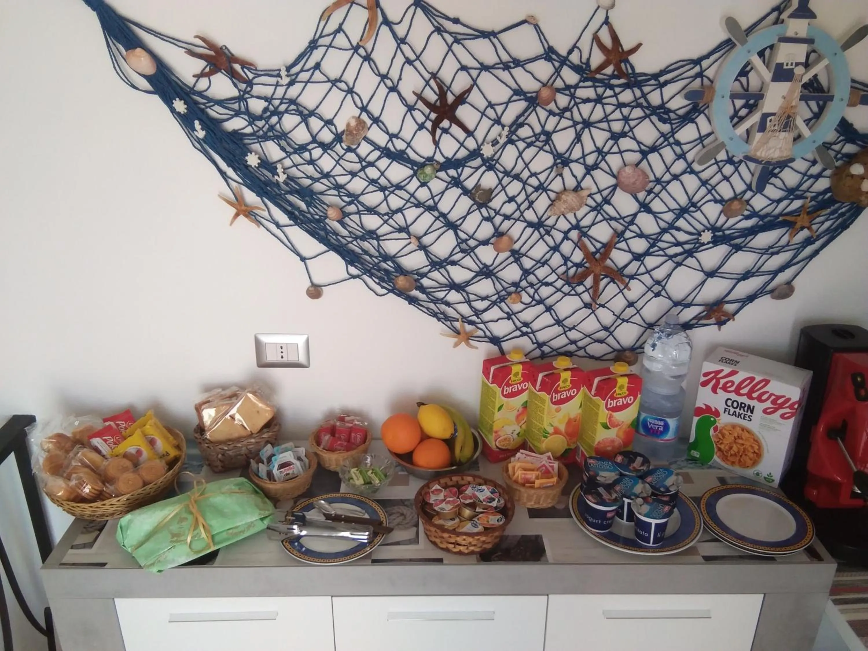 Food and drinks in B&B La Casa di Pino