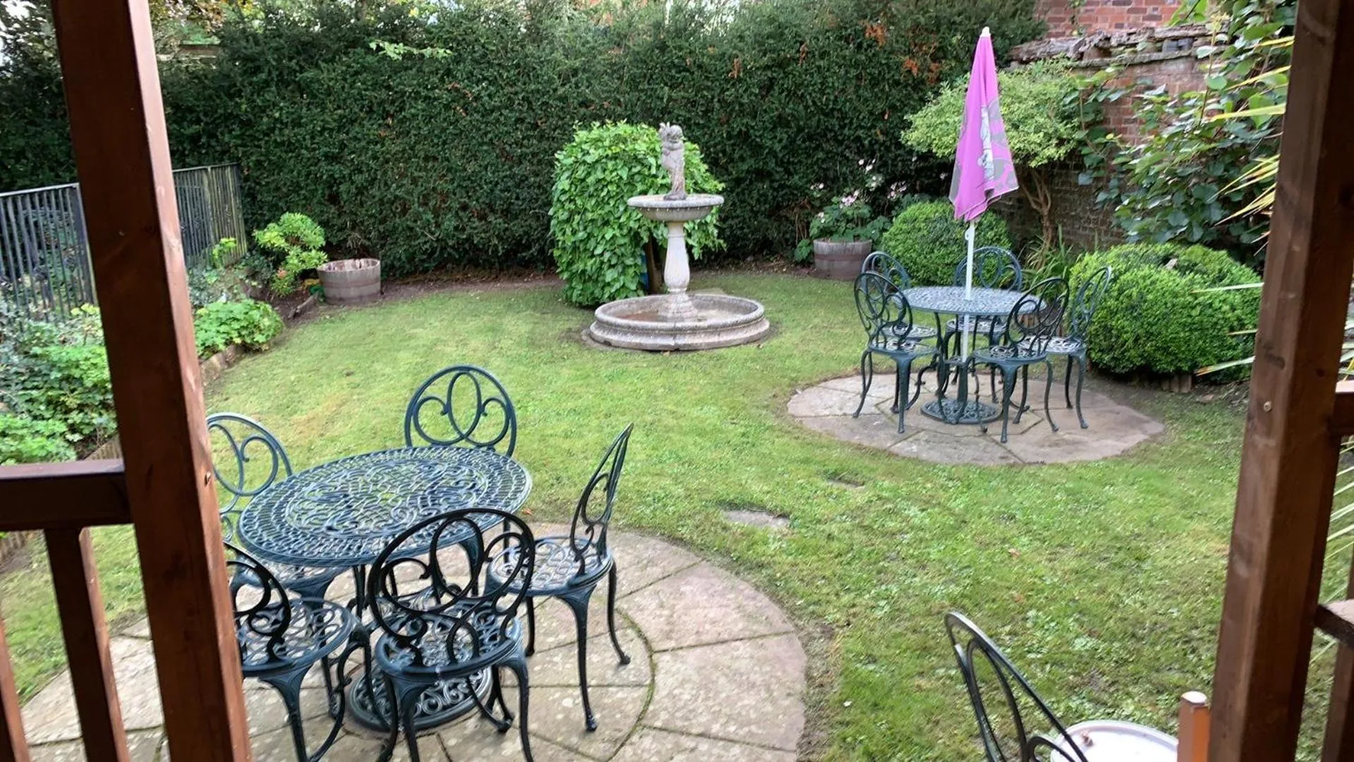 Garden in The Silk House