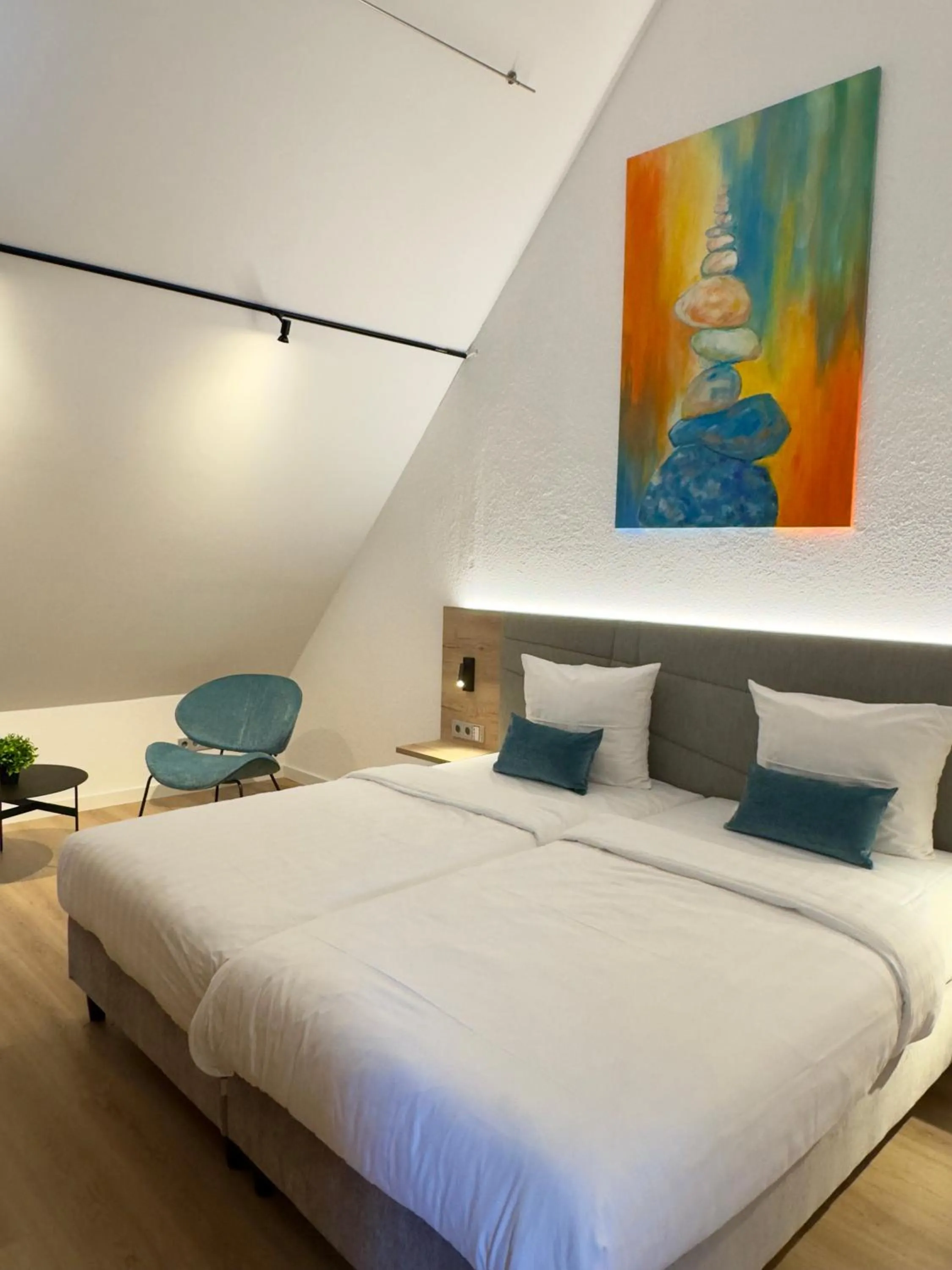Bed in Living & Serviced Apartments by Blauer Wolf