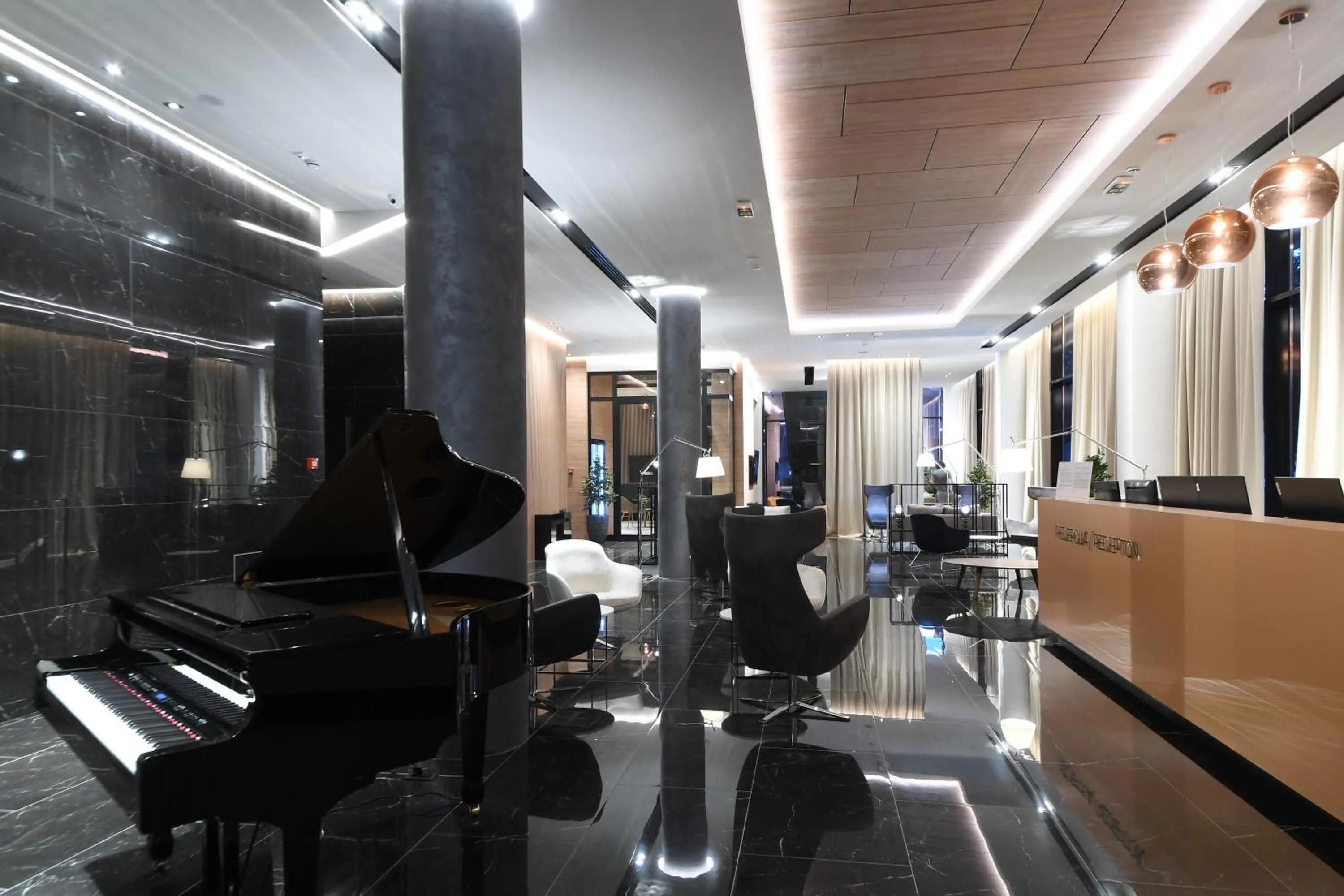 Lobby or reception in Hotel Royal Putnik