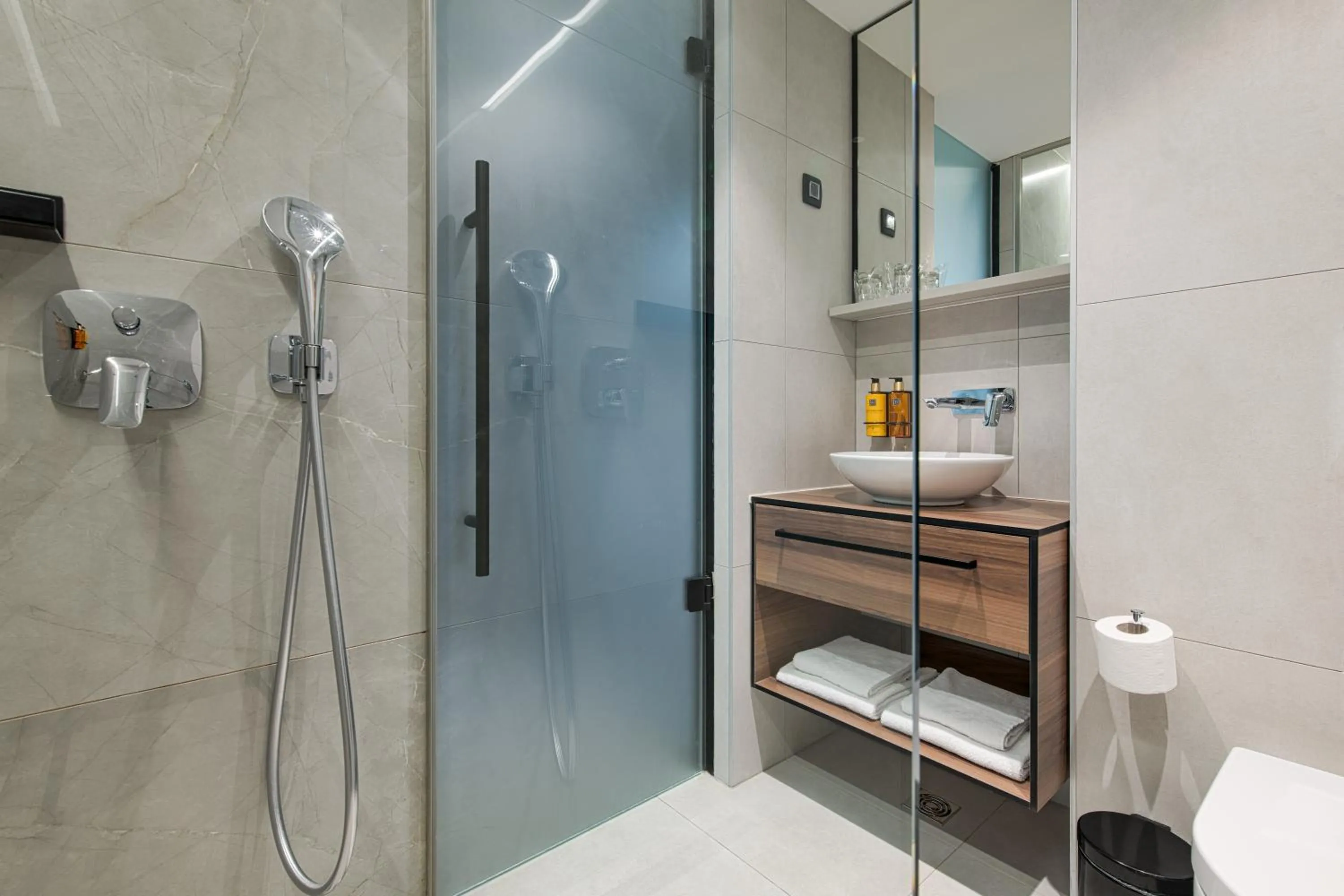 Shower in Boutique Hotel Noemia