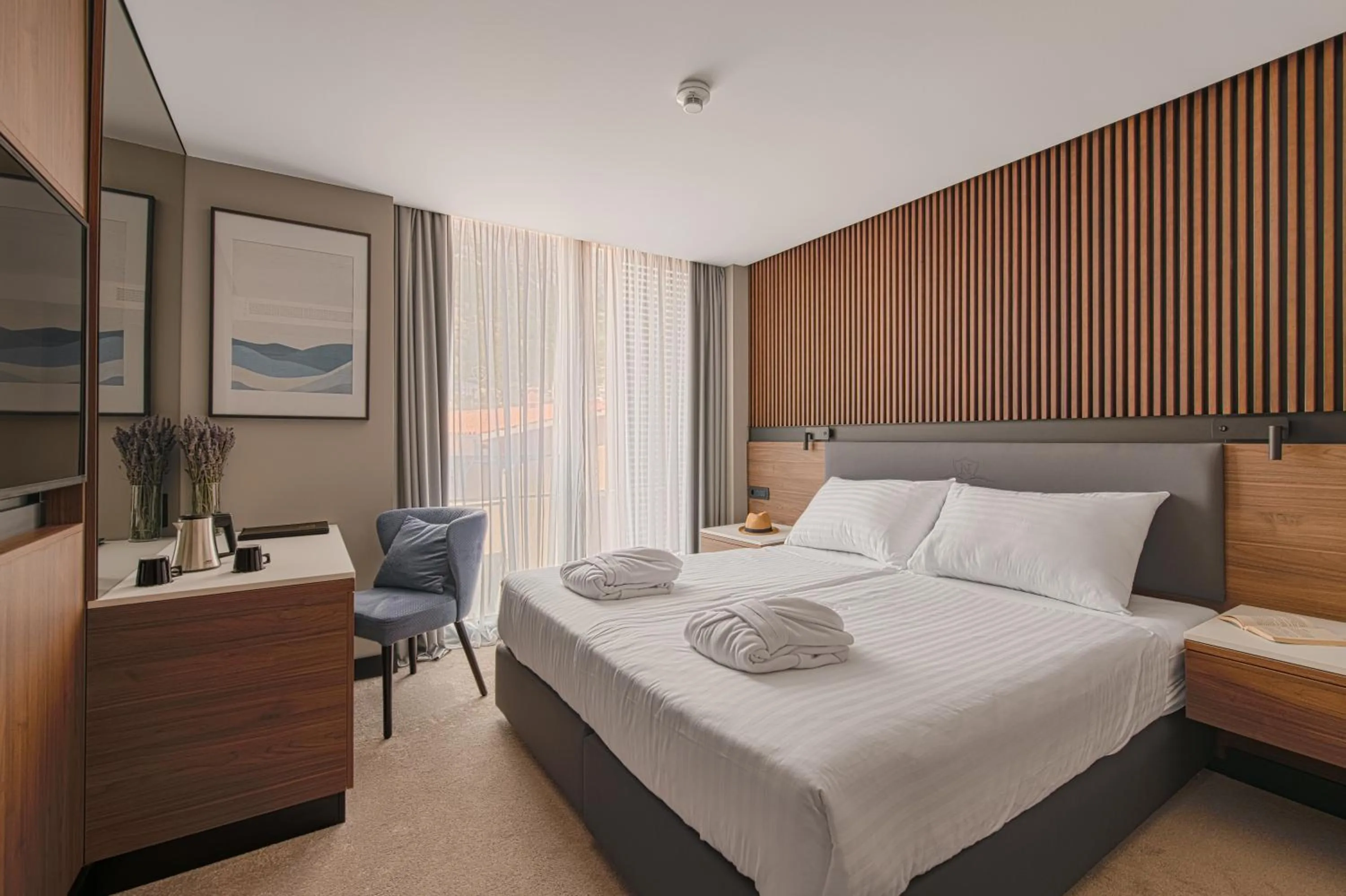 Bed in Boutique Hotel Noemia