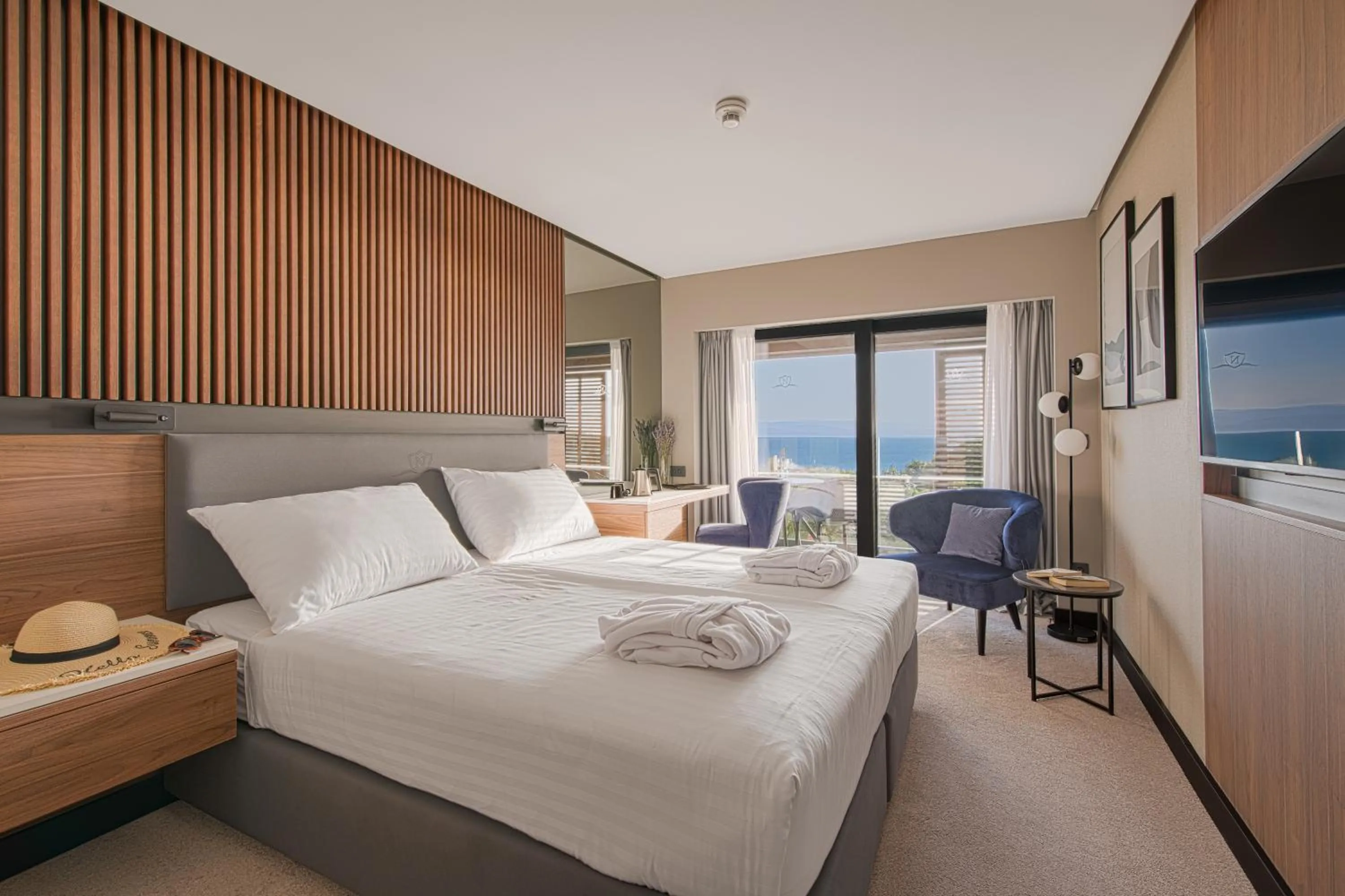 View (from property/room), Bed in Boutique Hotel Noemia