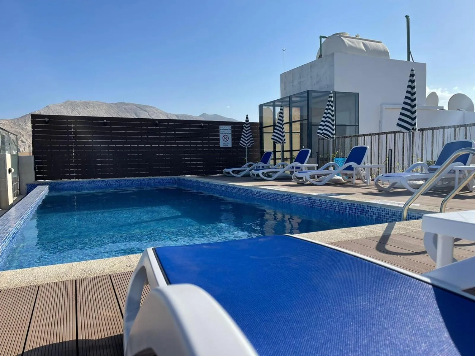 Swimming pool in Grand Tourist Hotel