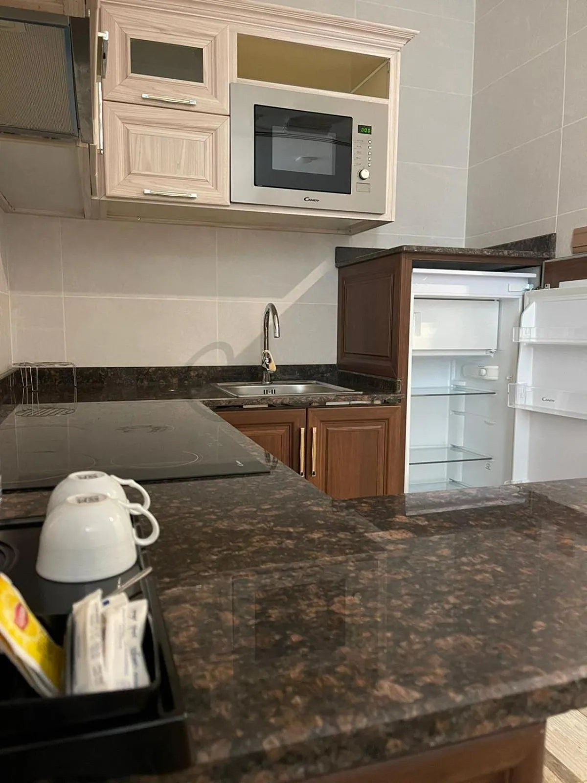 Kitchen or kitchenette in Grand Tourist Hotel