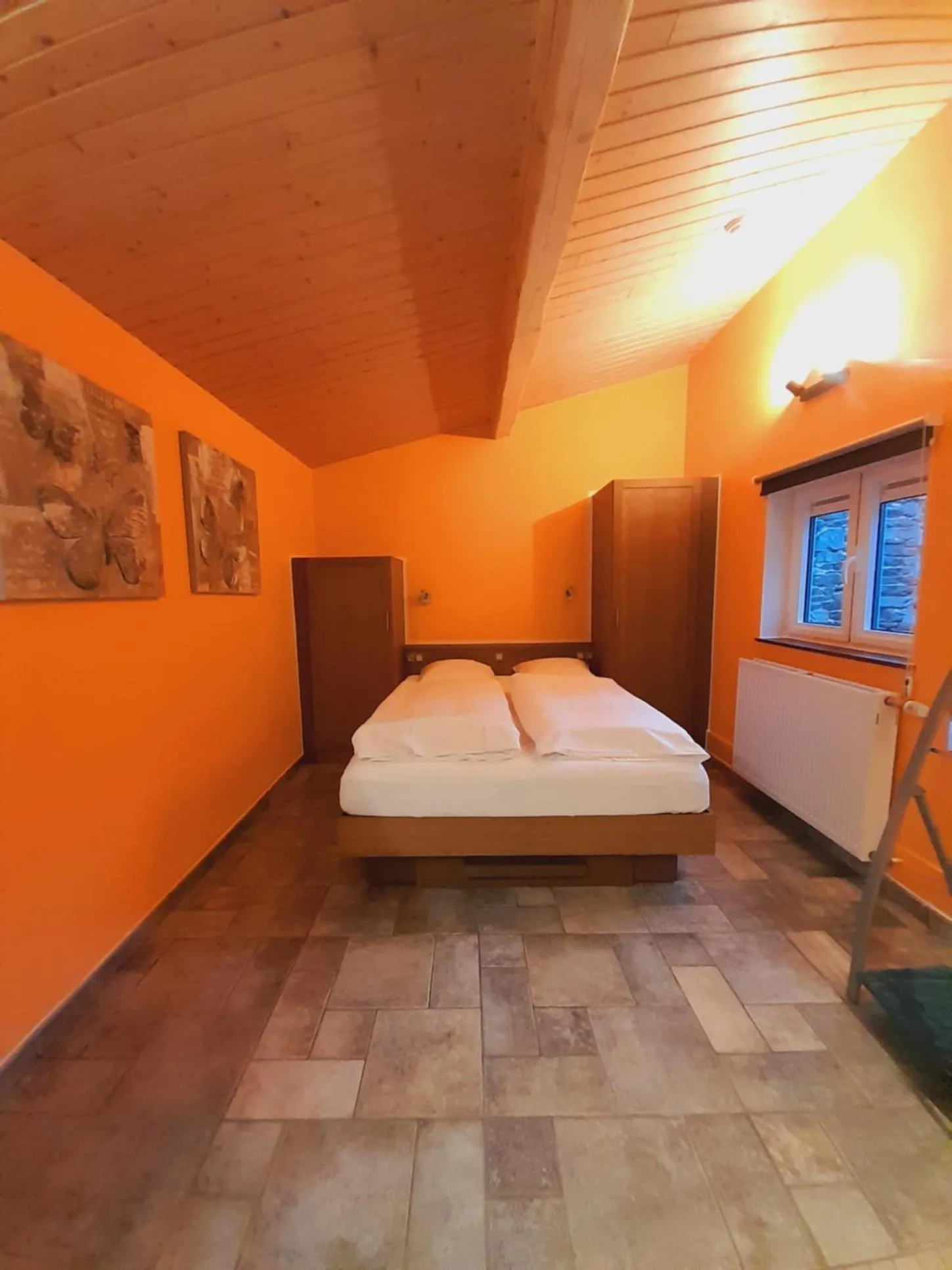 Bedroom, Bed in Appart Hotel Au Pied de Vigne