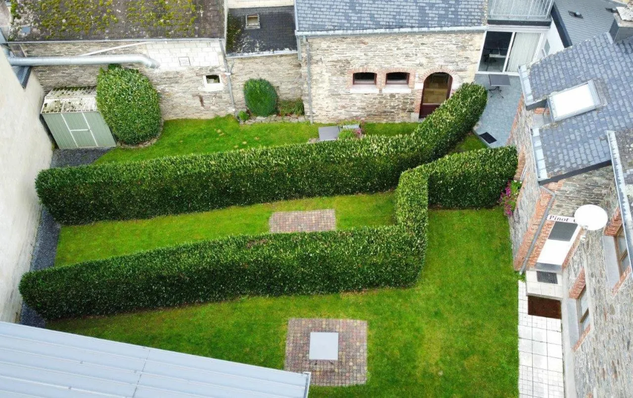 Garden in Appart Hotel Au Pied de Vigne