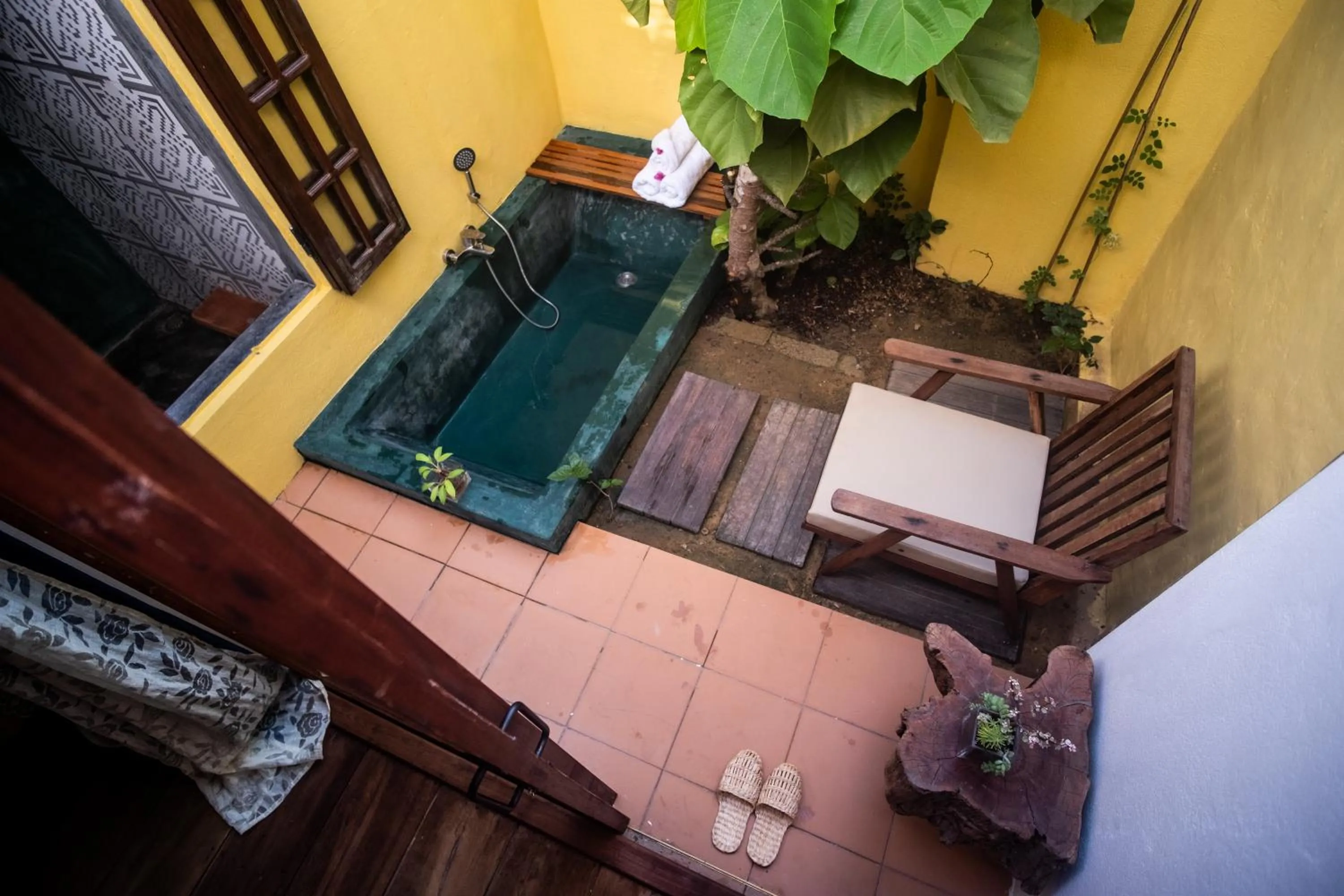 Garden view in Leranda Homestay