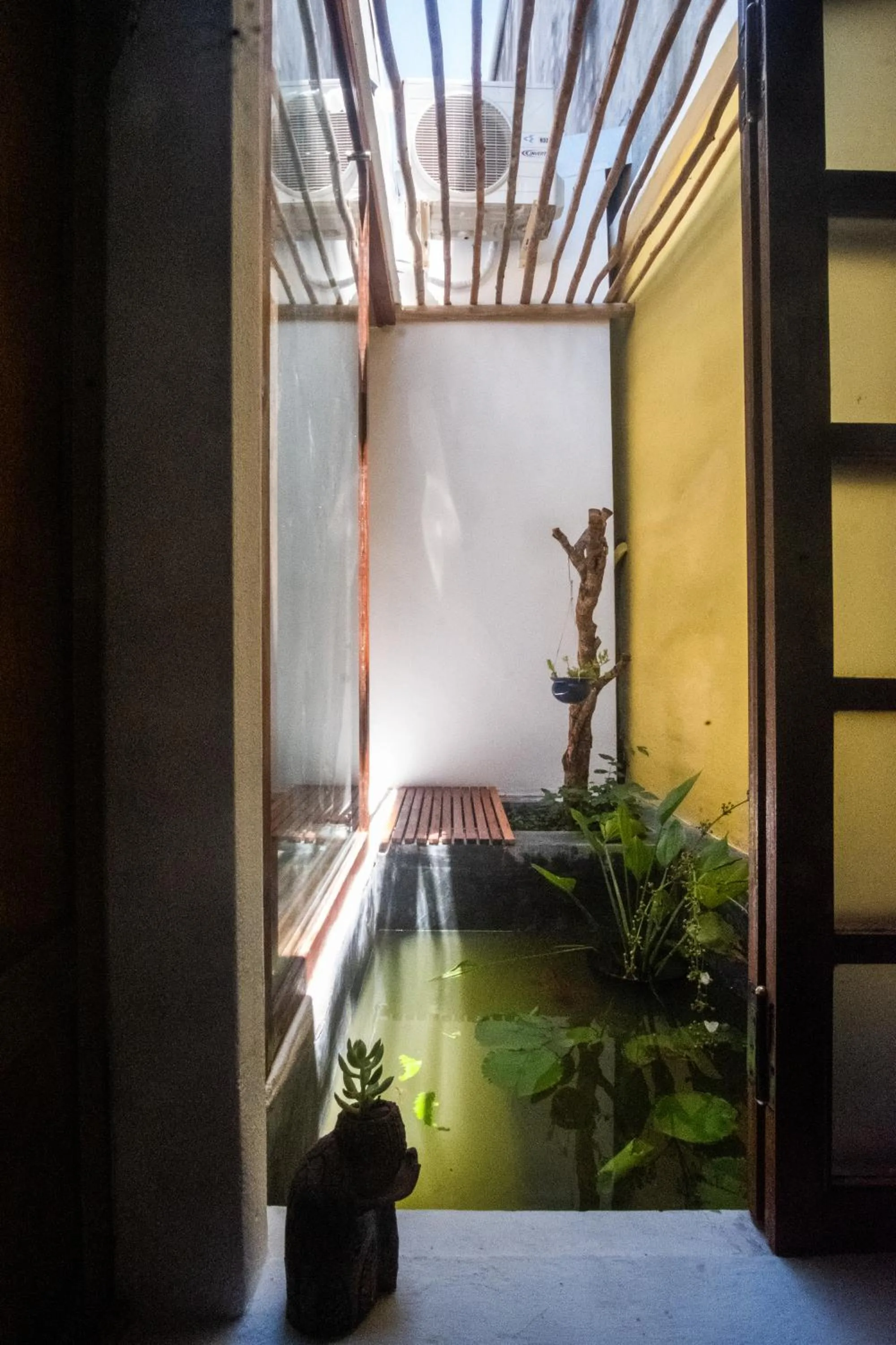 Garden view in Leranda Homestay