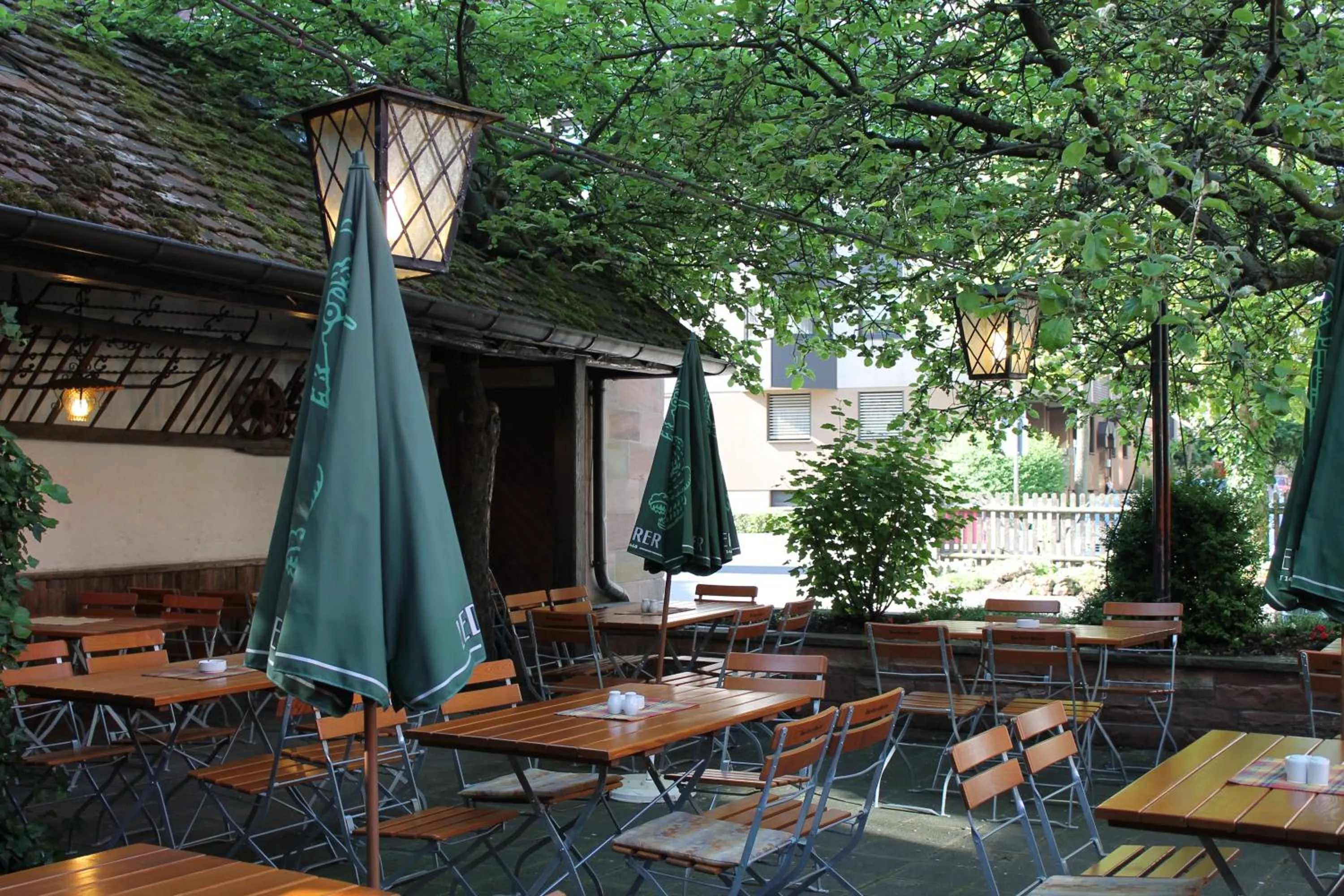 Patio in Hotel Petzengarten