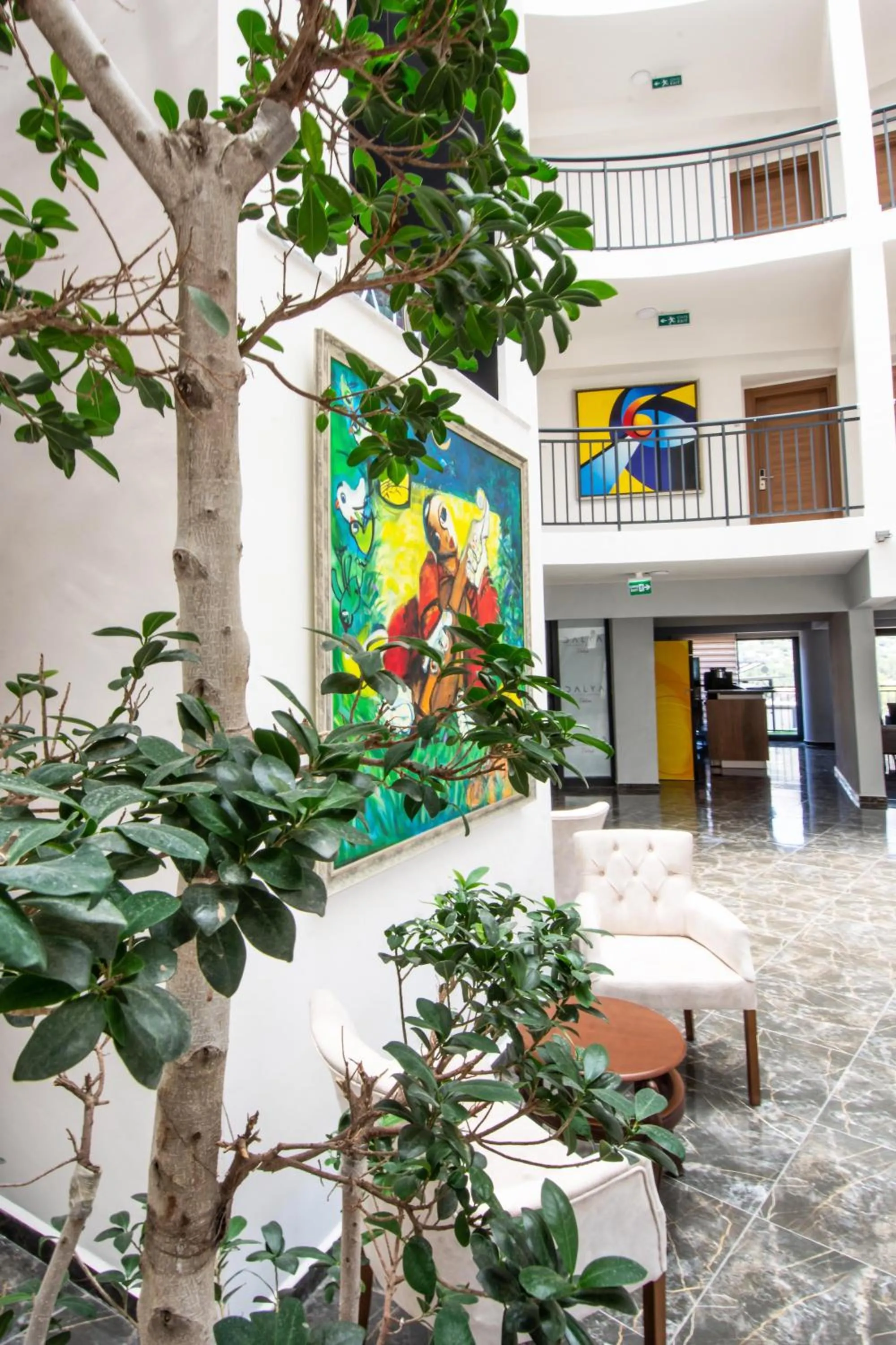 Lobby or reception in Dalya Resort Aqua & Spa Hotel Datça