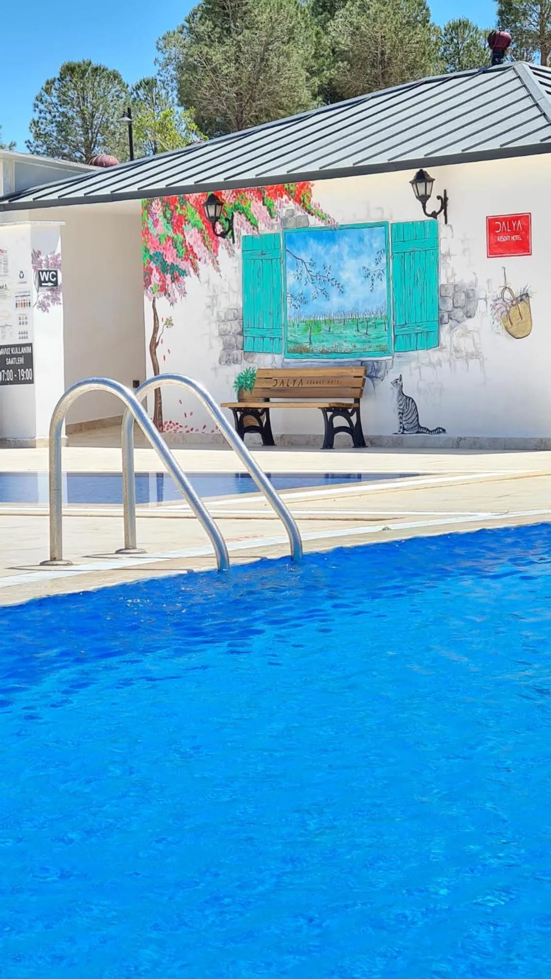 Swimming pool in Dalya Resort Aqua & Spa Hotel Datça