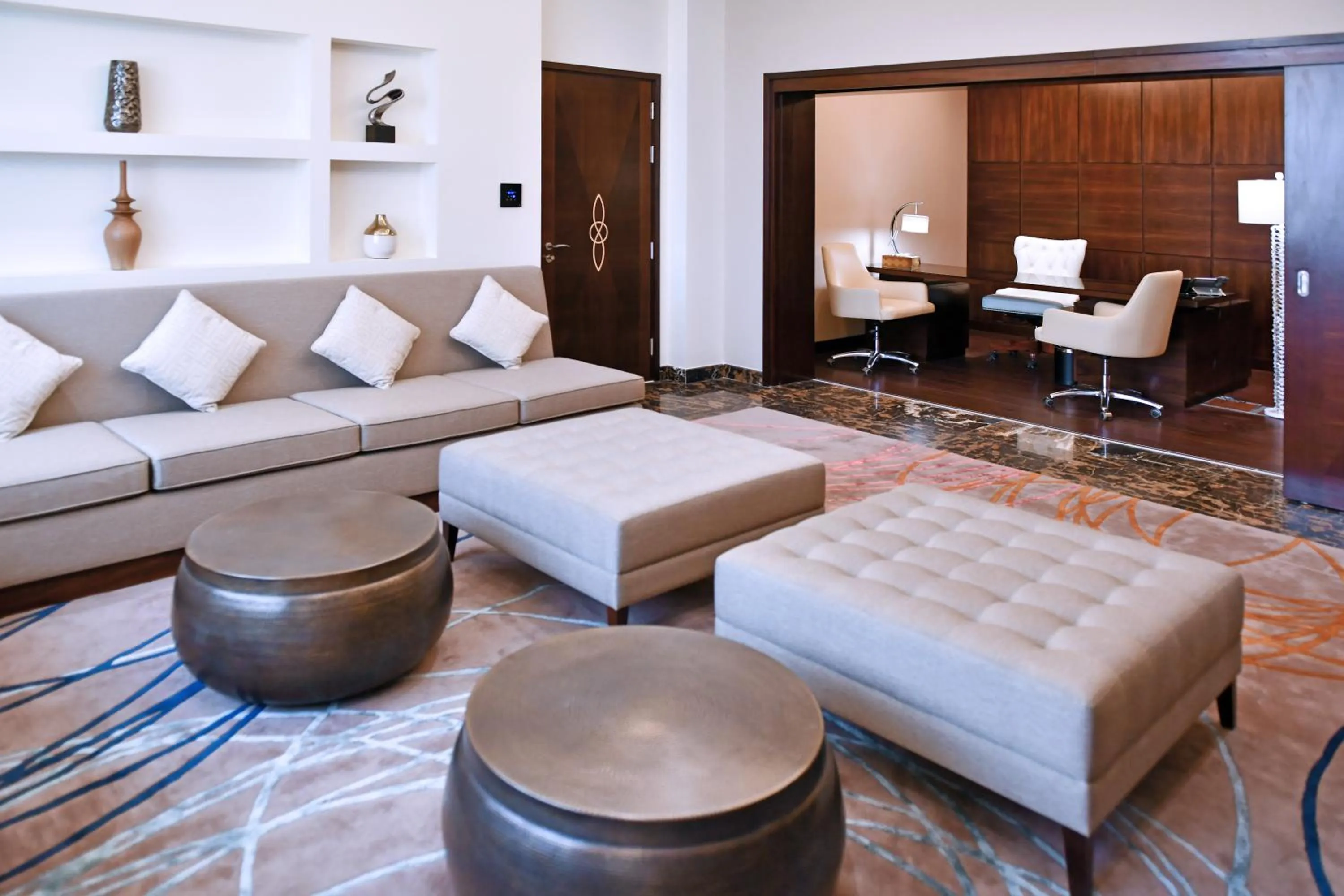 Living room in Grand Millennium Tabuk