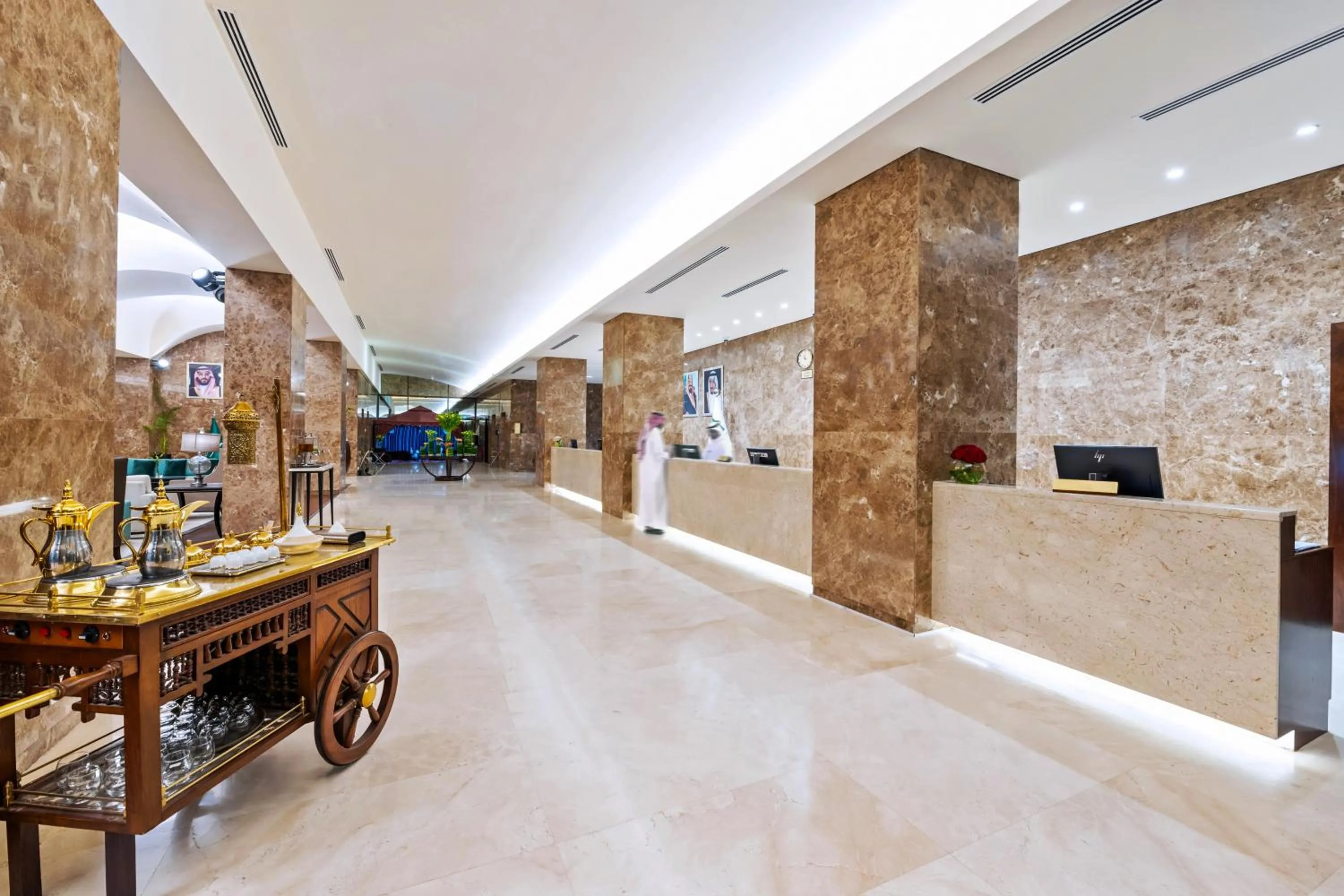 Lobby or reception in Grand Millennium Tabuk