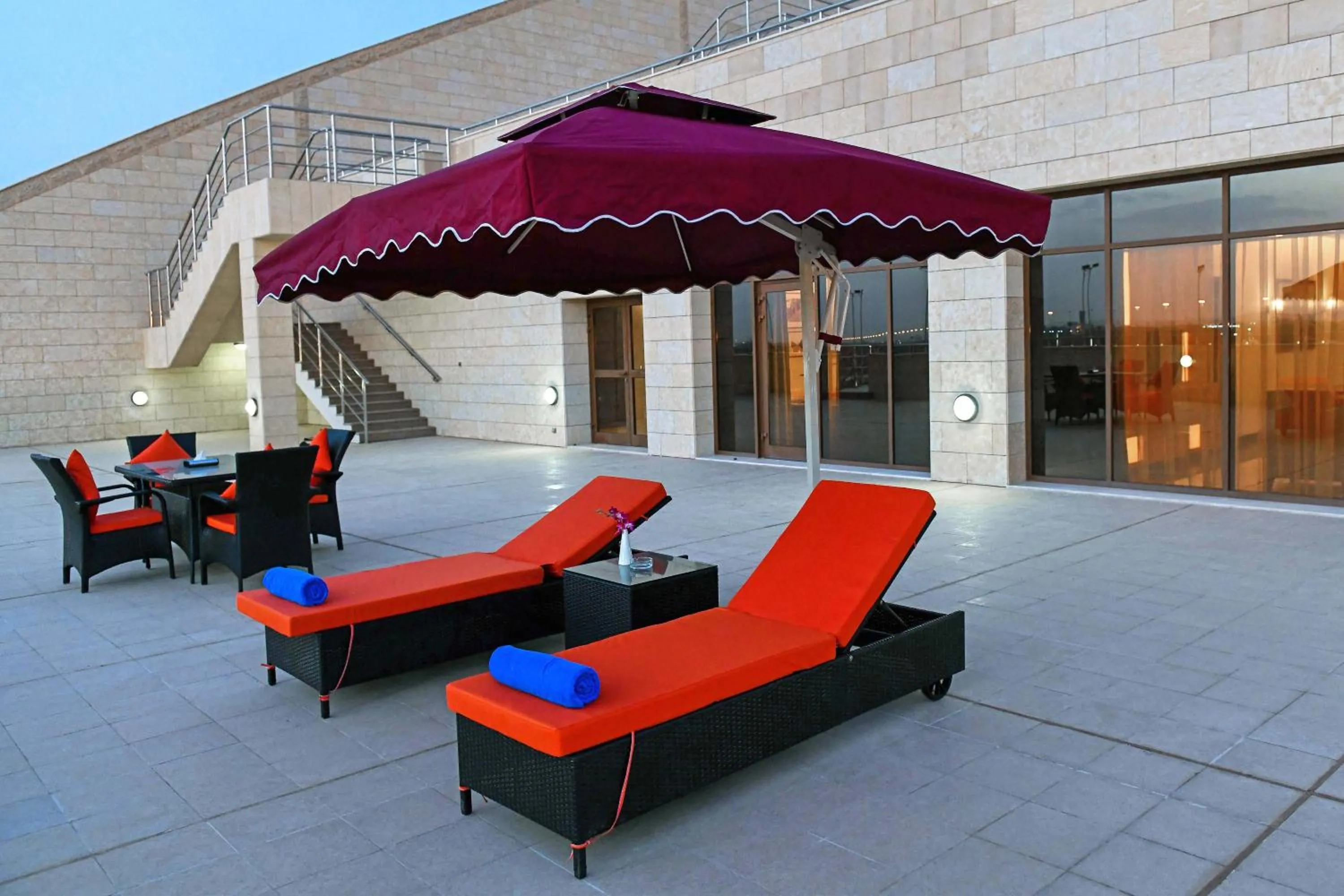 Balcony/Terrace in Grand Millennium Tabuk