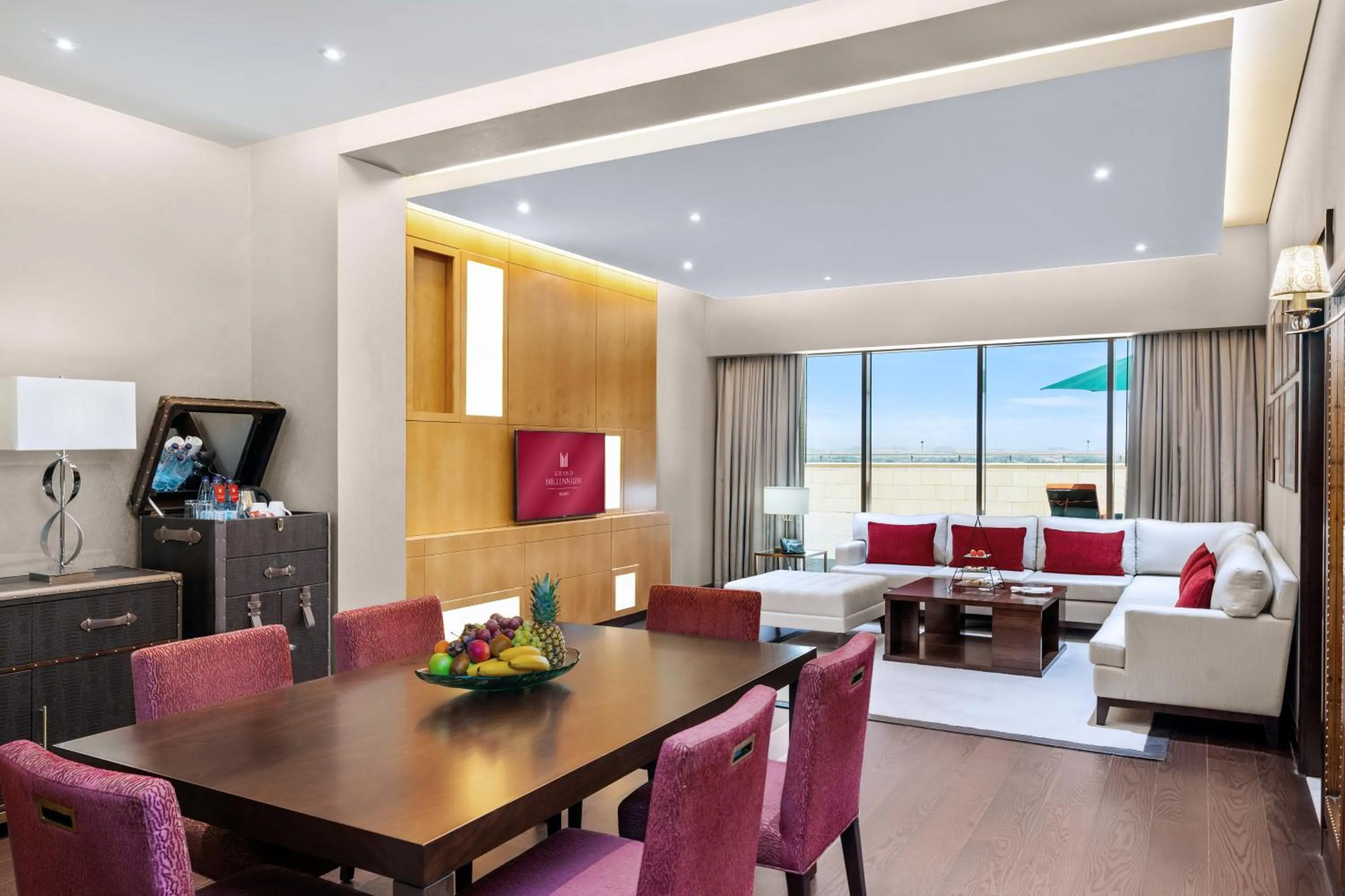 Living room in Grand Millennium Tabuk