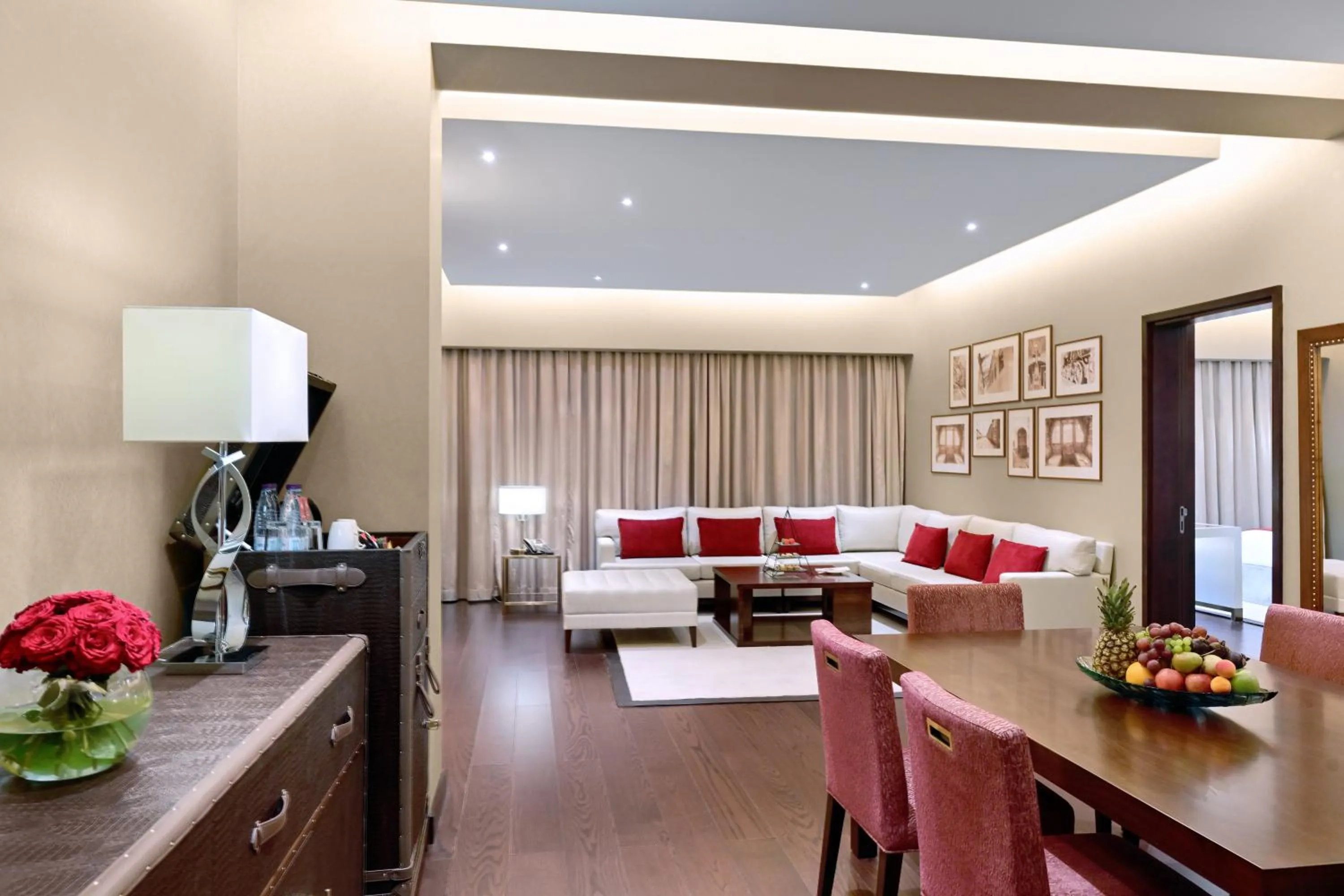 Living room in Grand Millennium Tabuk