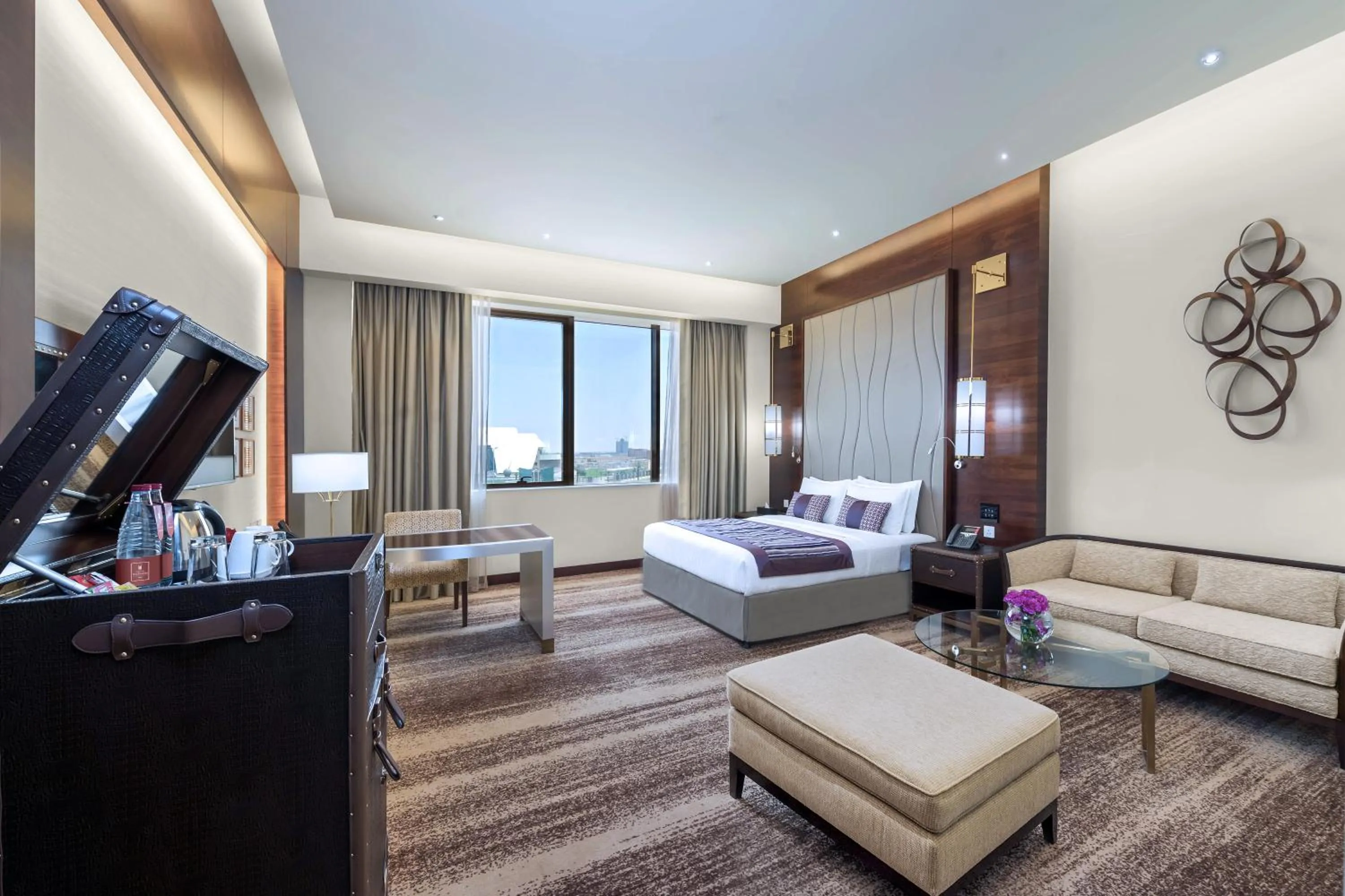 Bedroom, Bed in Grand Millennium Tabuk