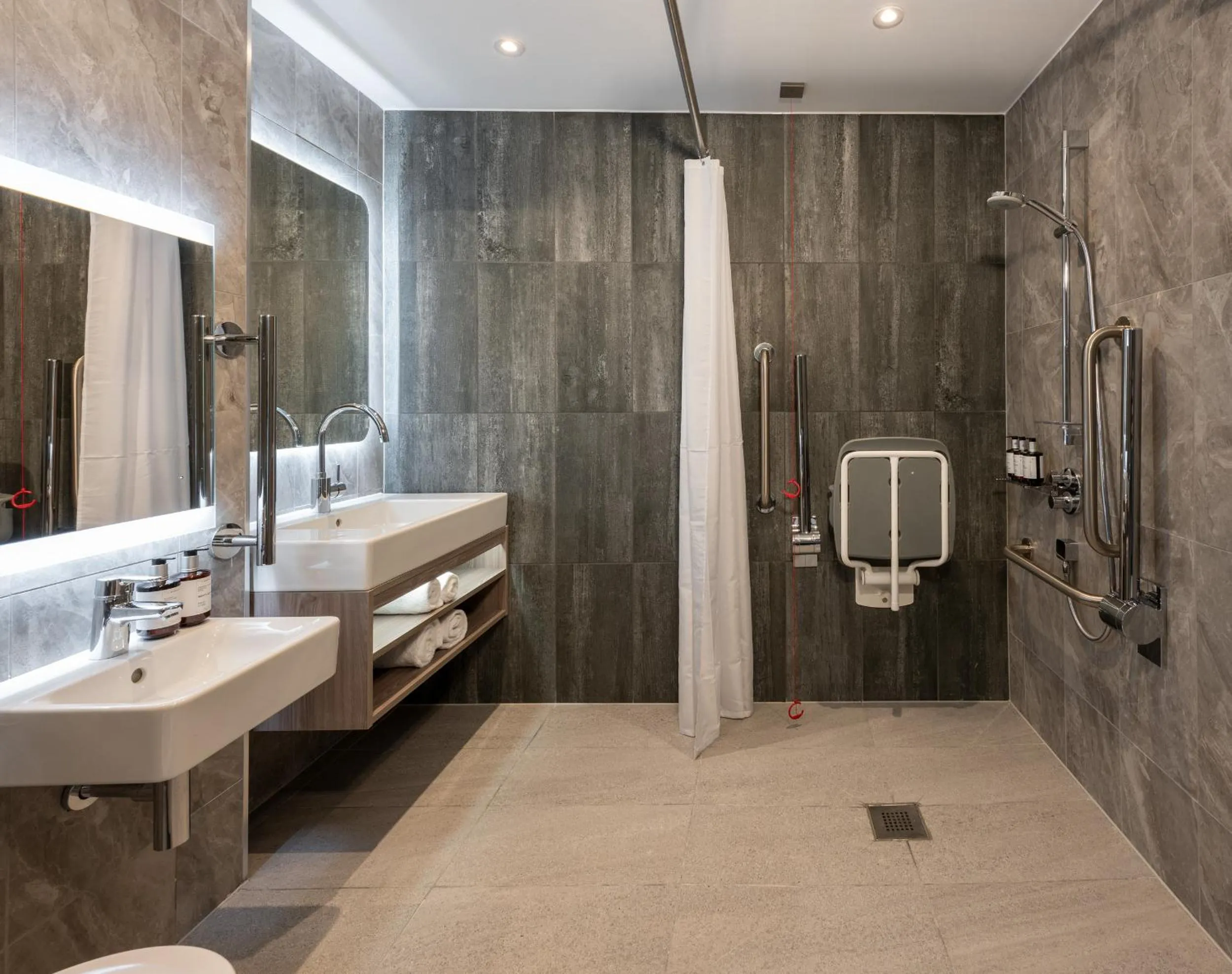 Bathroom in voco Edinburgh - Haymarket by IHG