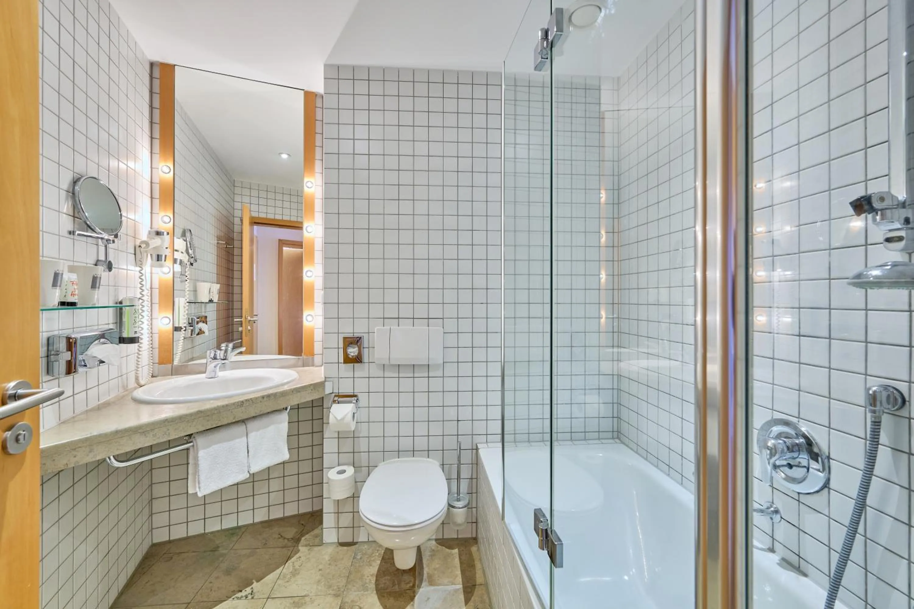 Bathroom in Hotel Theresientor